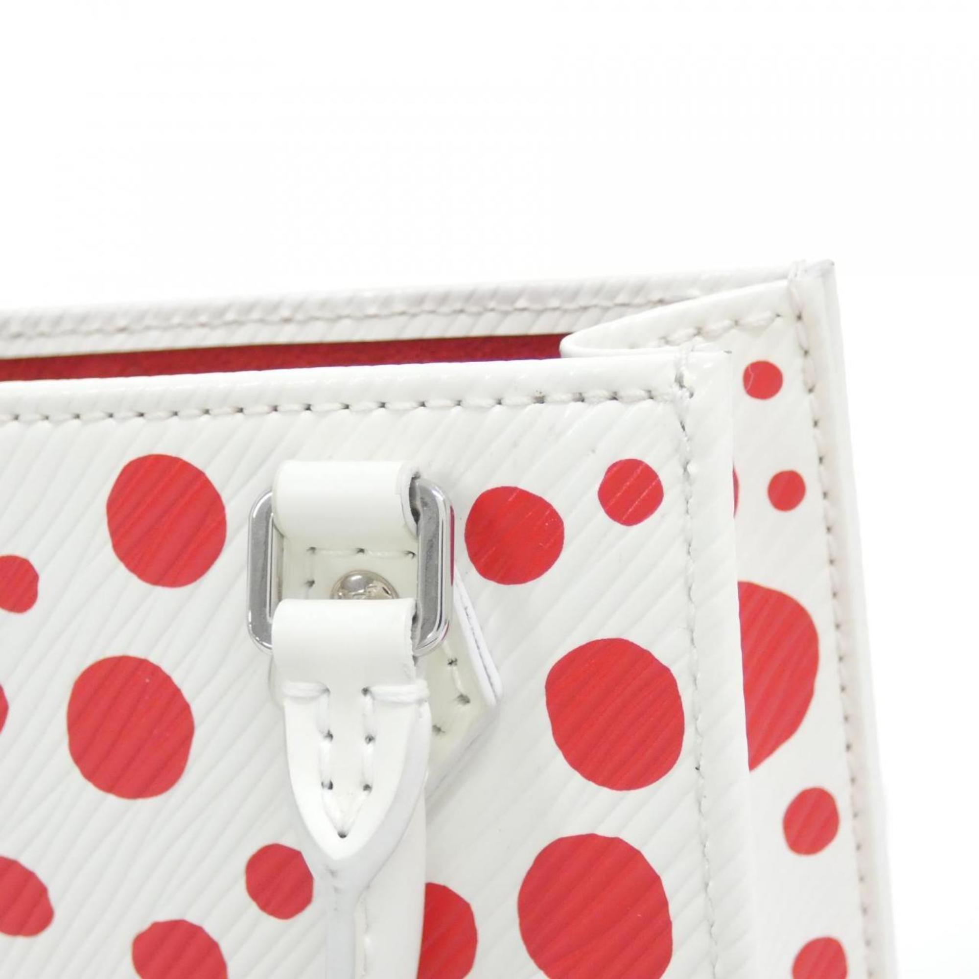 Louis Vuitton Epi Blanc Rouge Leather Handbag (Pre-Owned)