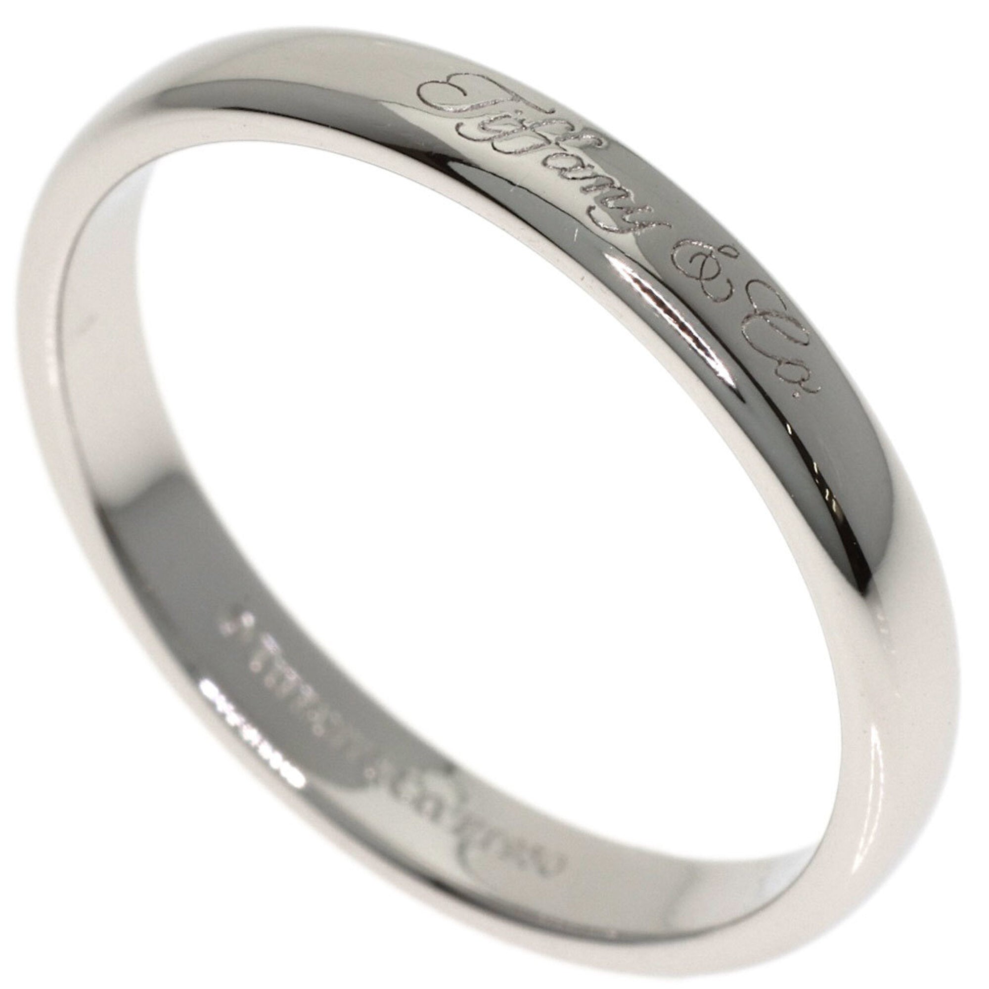 Tiffany Platinum 950 Band Ring (Pre-Owned)