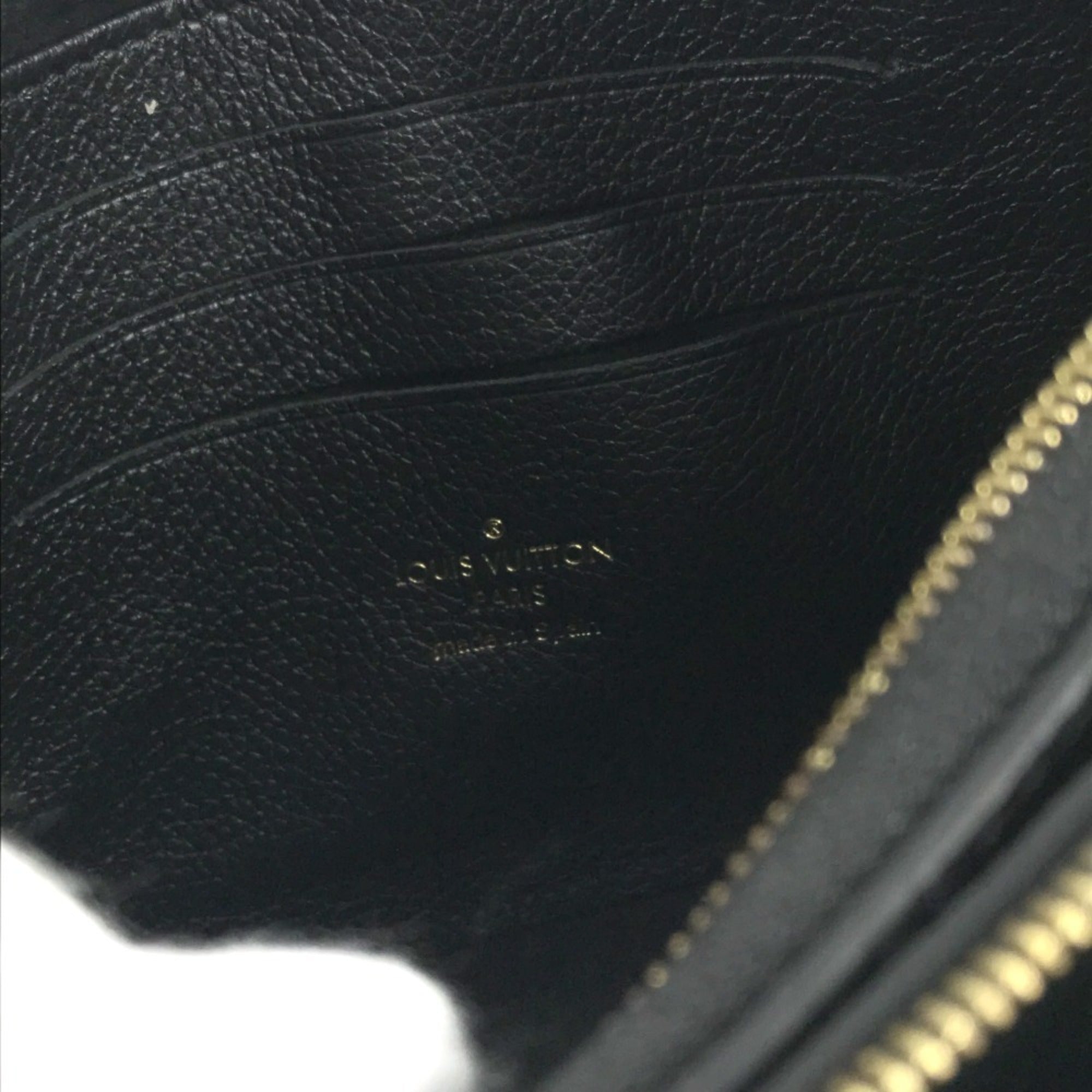 Louis Vuitton Beige Bicolor Black Noir Monogram Empreinte Clutch Bag Pochette Pouch Shoulder Bag (Pre-Owned)