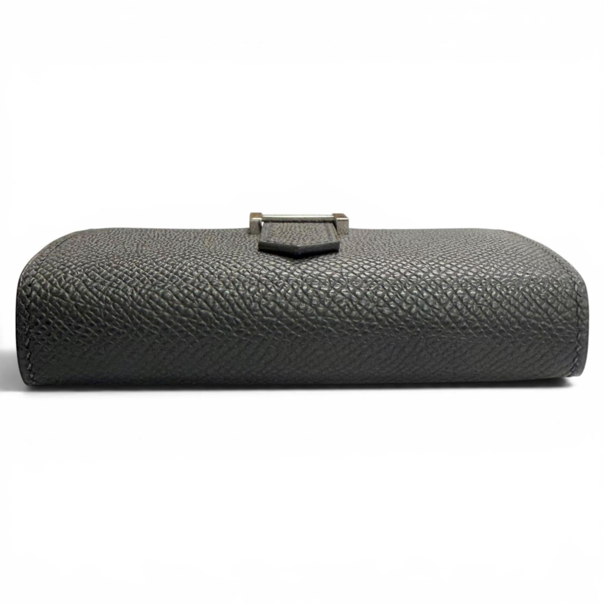 Hermes Black Epsom Leather Wallet (Bi-Fold) (Pre-Owned)