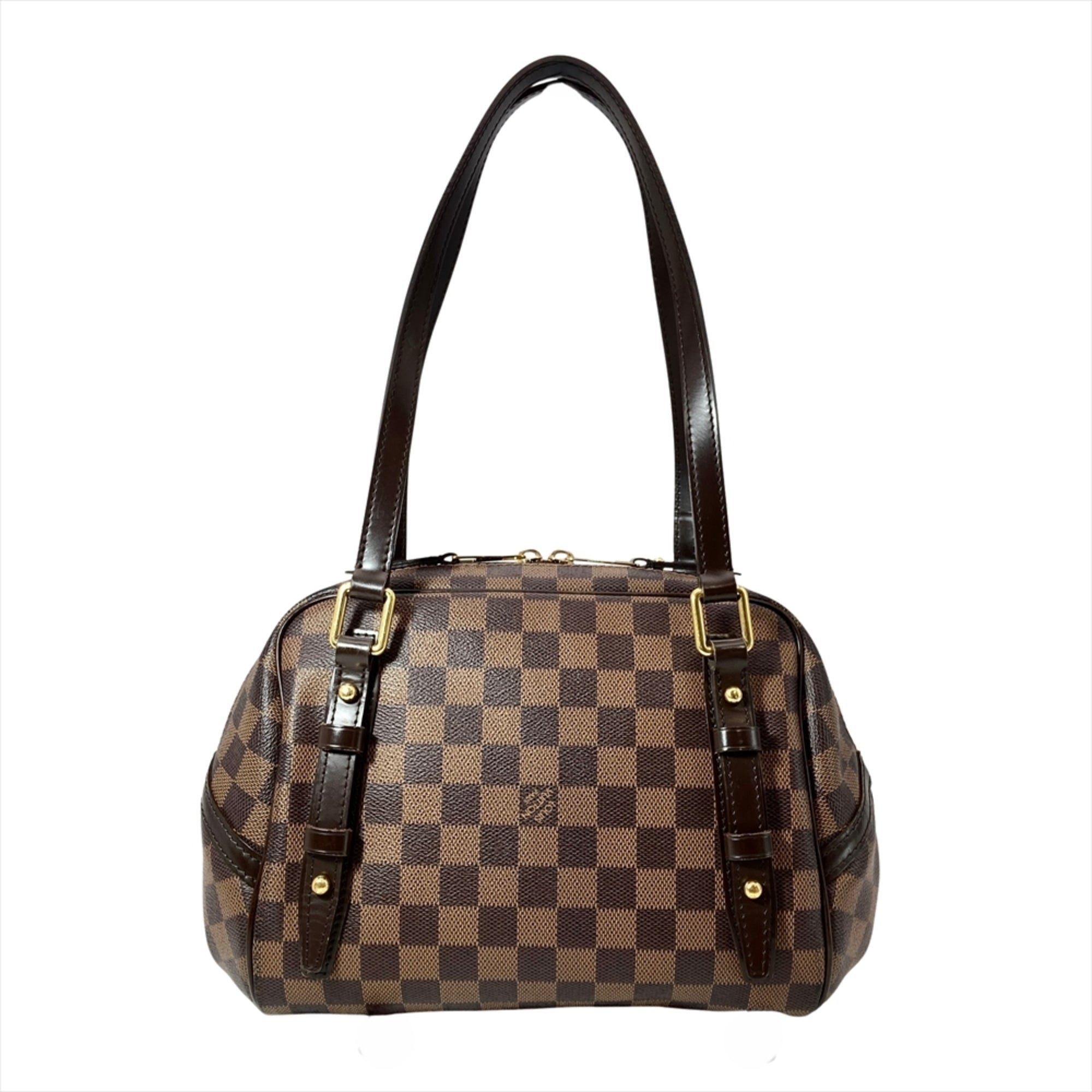 Louis Vuitton Brown Damier Canvas Shoulder Bag (Pre-Owned)