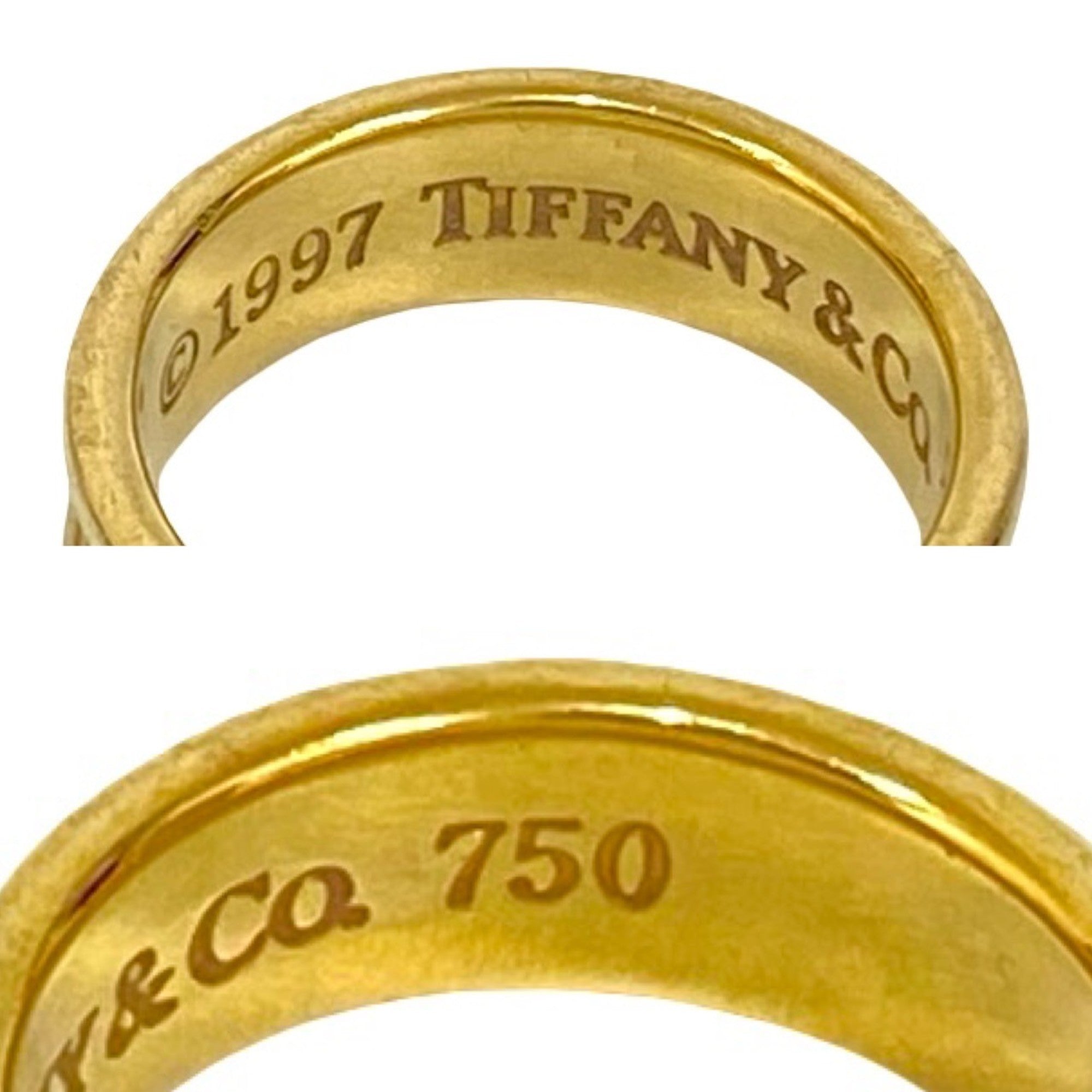 Tiffany Gold Yellow Gold (18K) Band Ring (Pre-Owned)