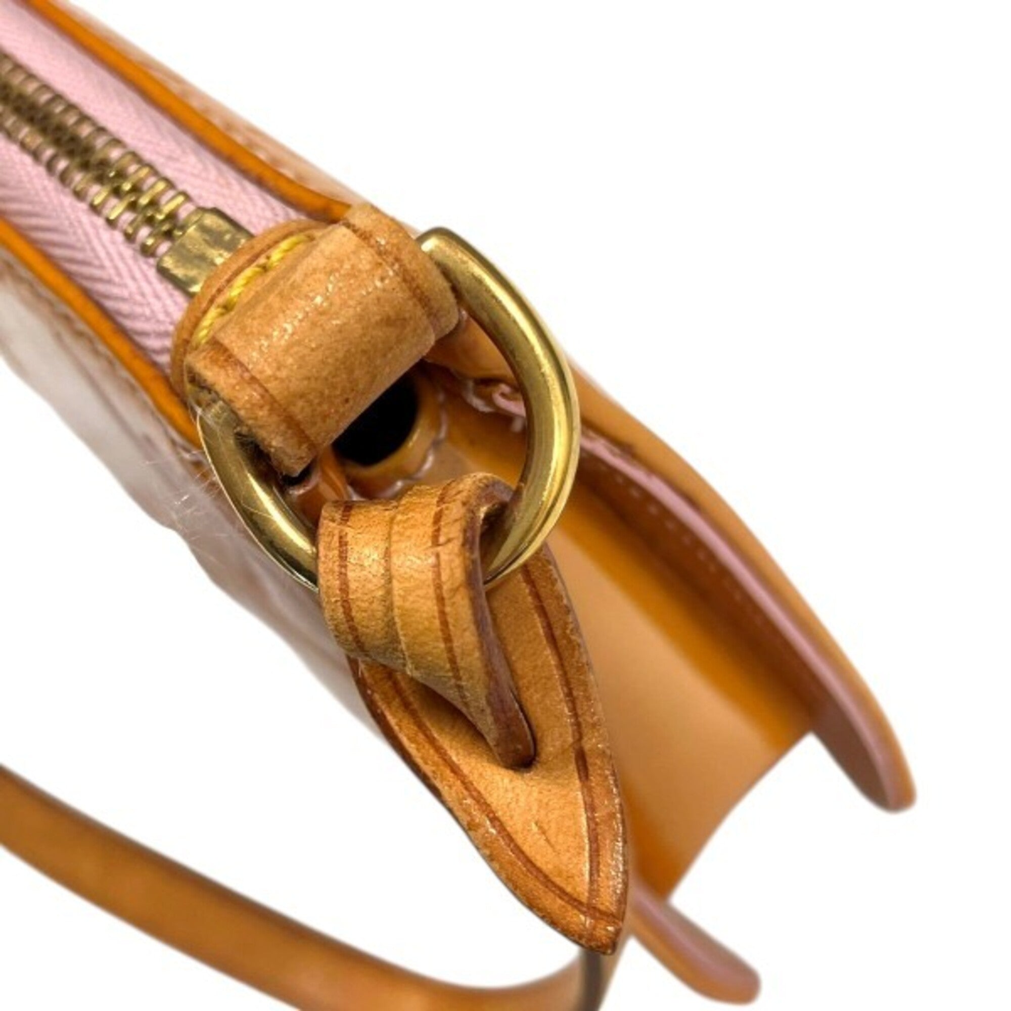 Louis Vuitton Beige Leather Handbag (Pre-Owned)