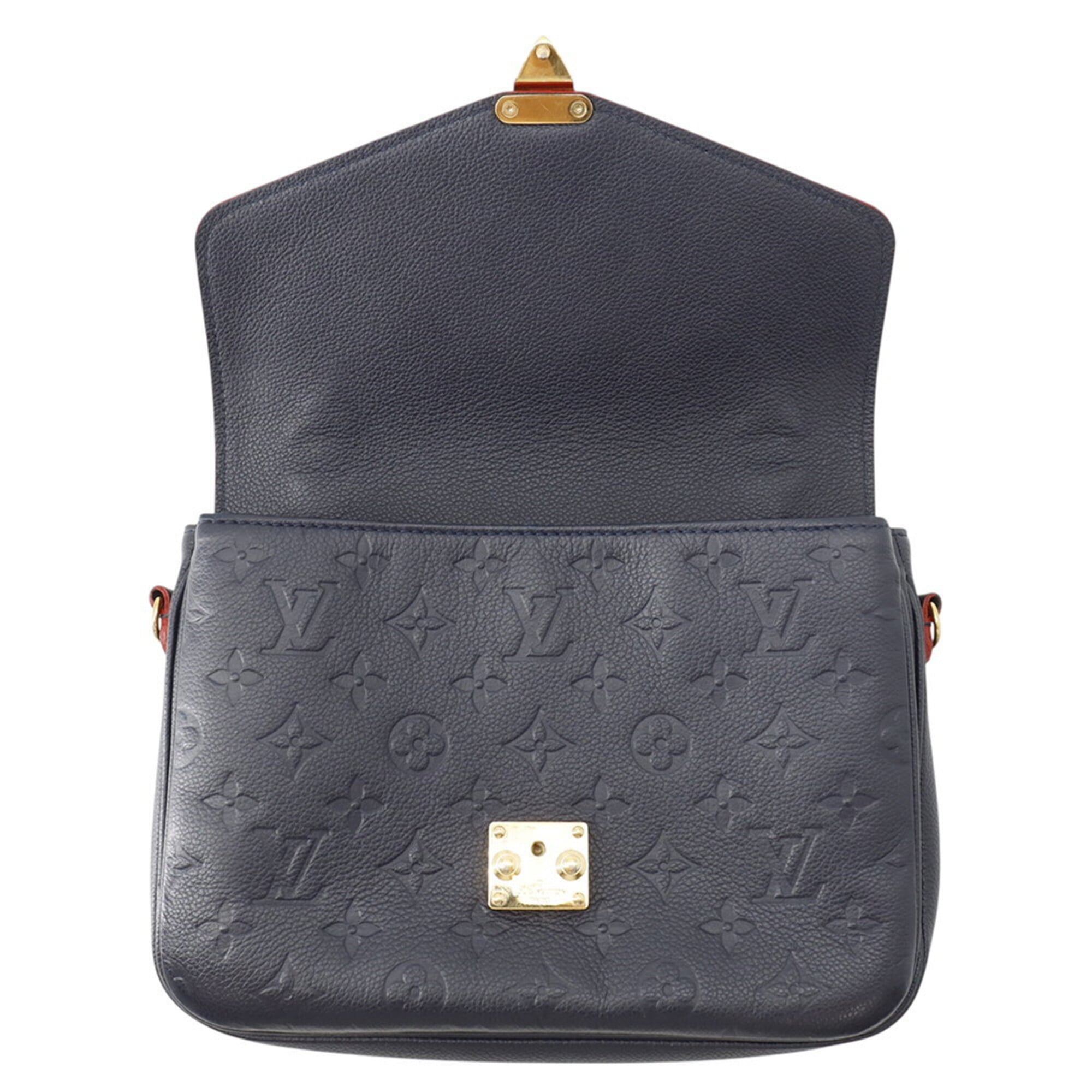 Louis Vuitton Marine Rouge Monogram Empreinte Handbag Pochette (Pre-Owned)