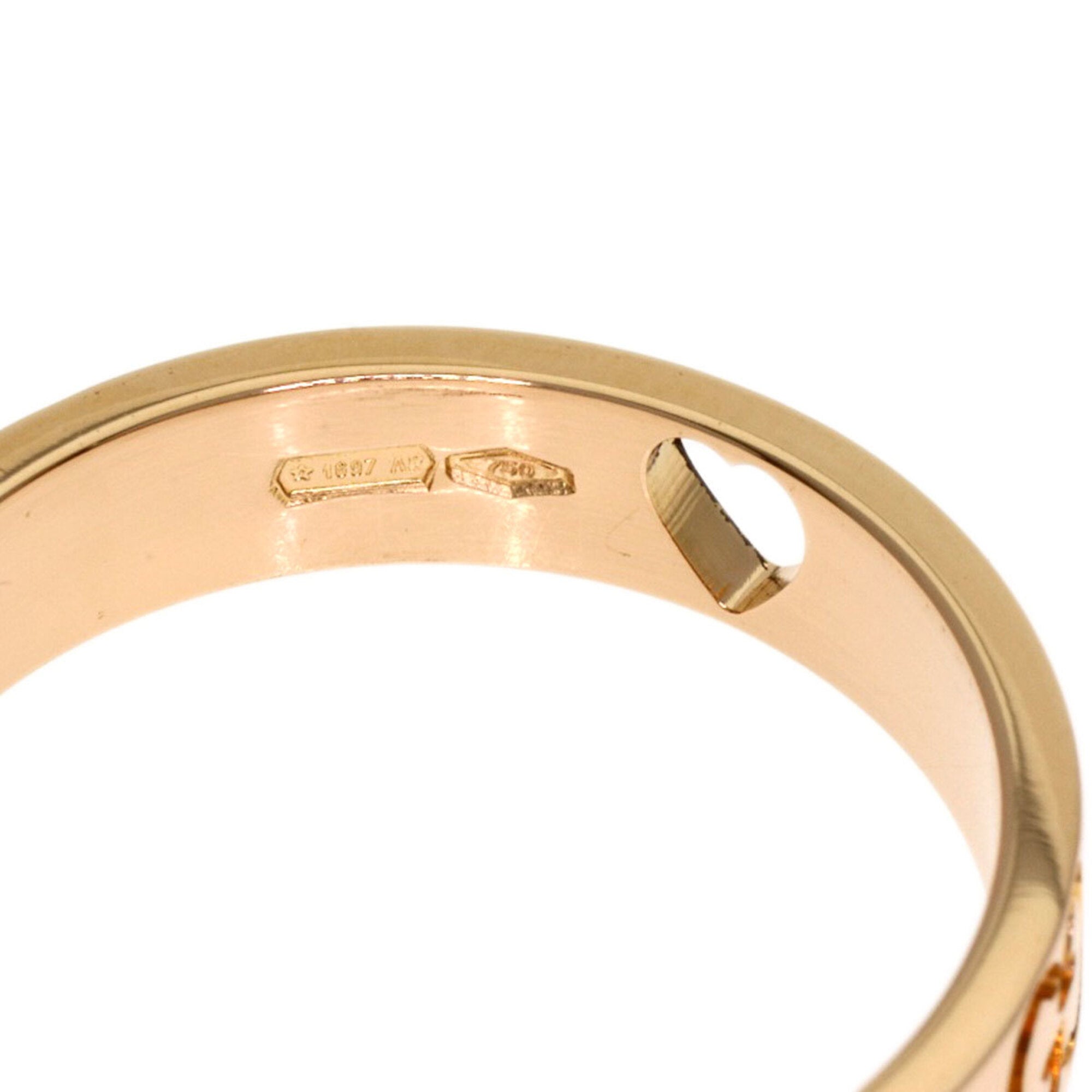 Gucci Icon Pink Gold (18K) Band Ring (Pre-Owned)
