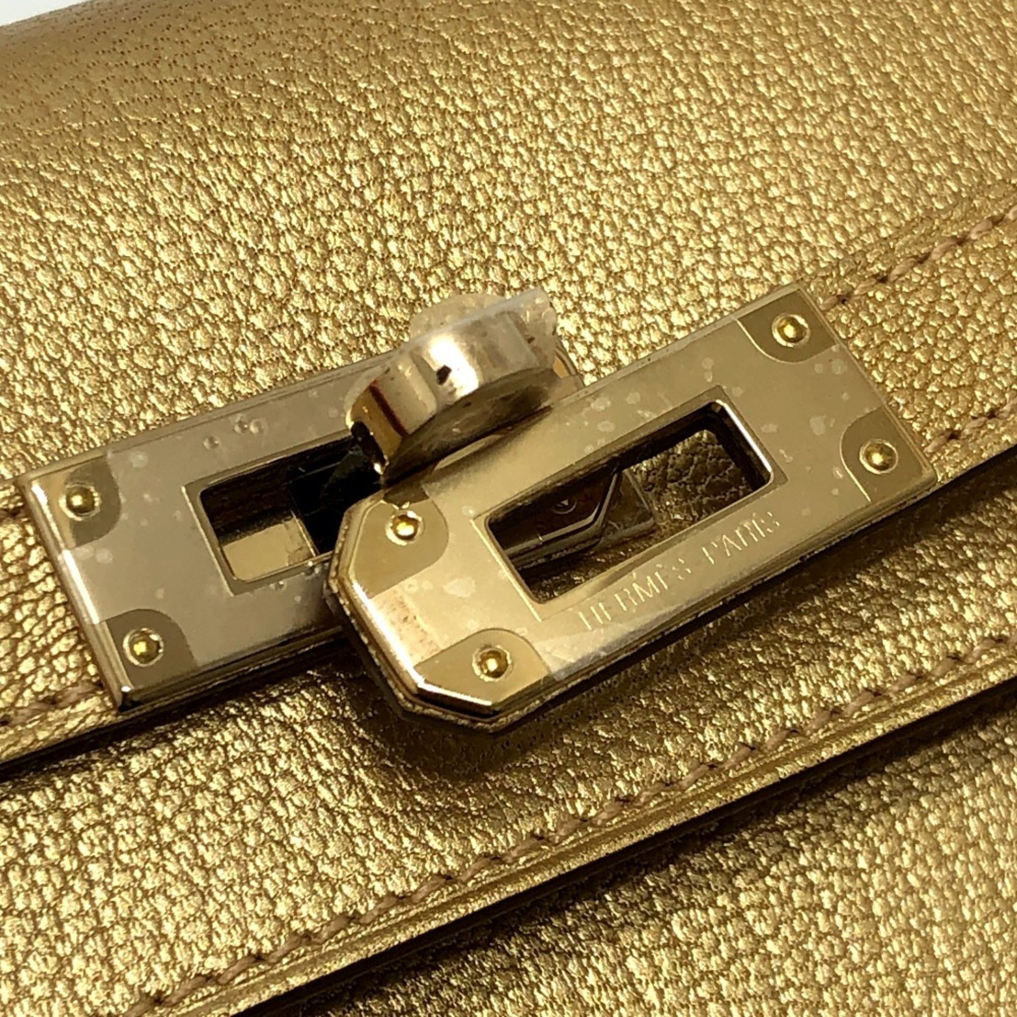 Hermes Gold Chain/Shoulder Wallet (Pre-Owned)