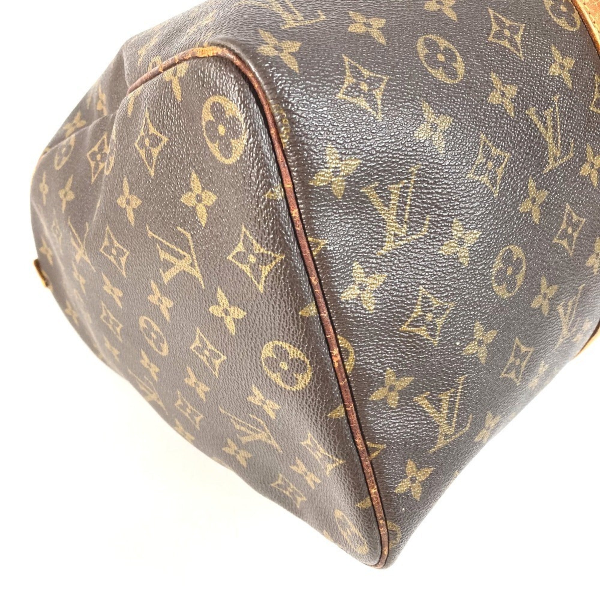 Louis Vuitton Brown Monogram Boston Bag Handbag (Pre-Owned)