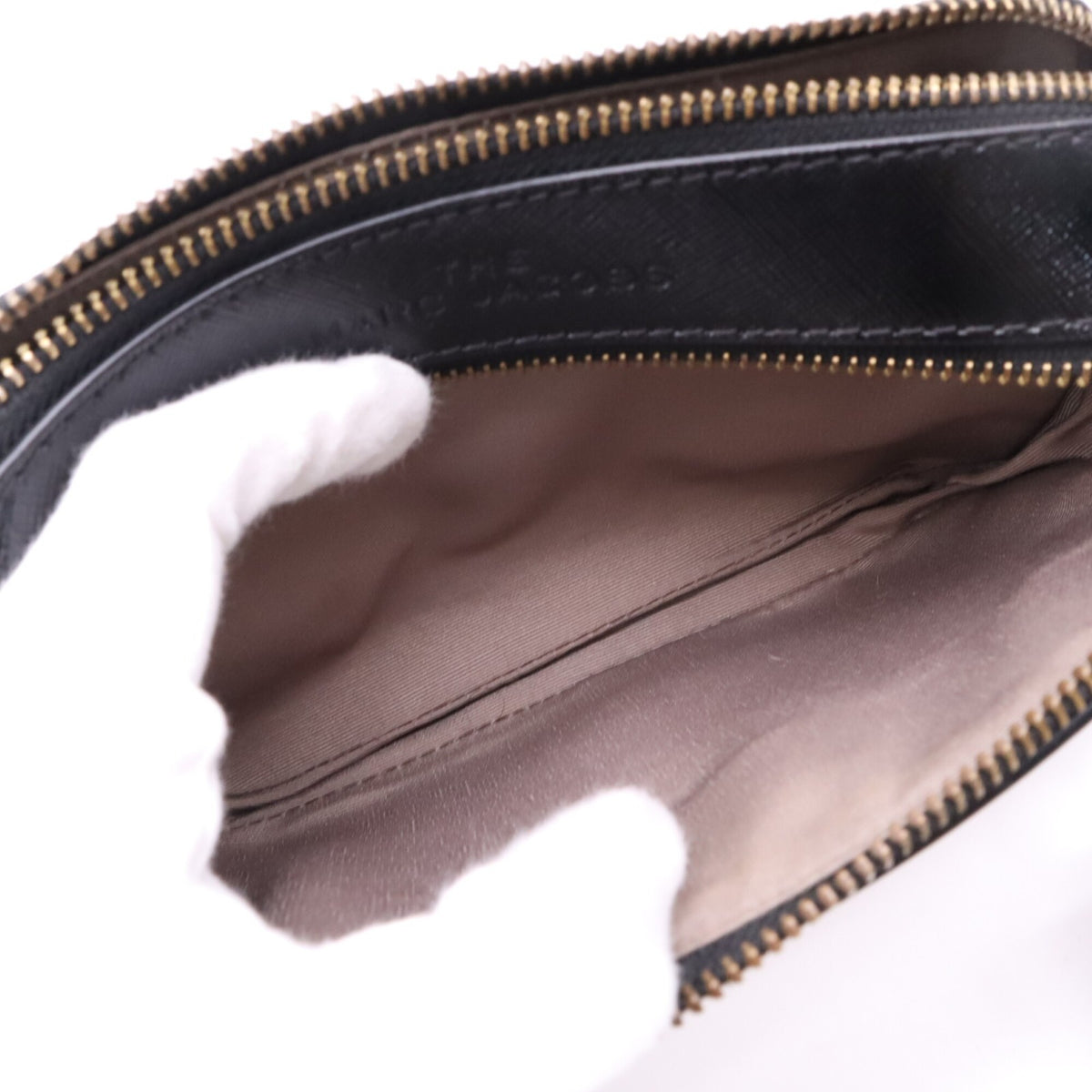 Marc Jacobs Black Cream Shoulder Bag (Pre-Owned)