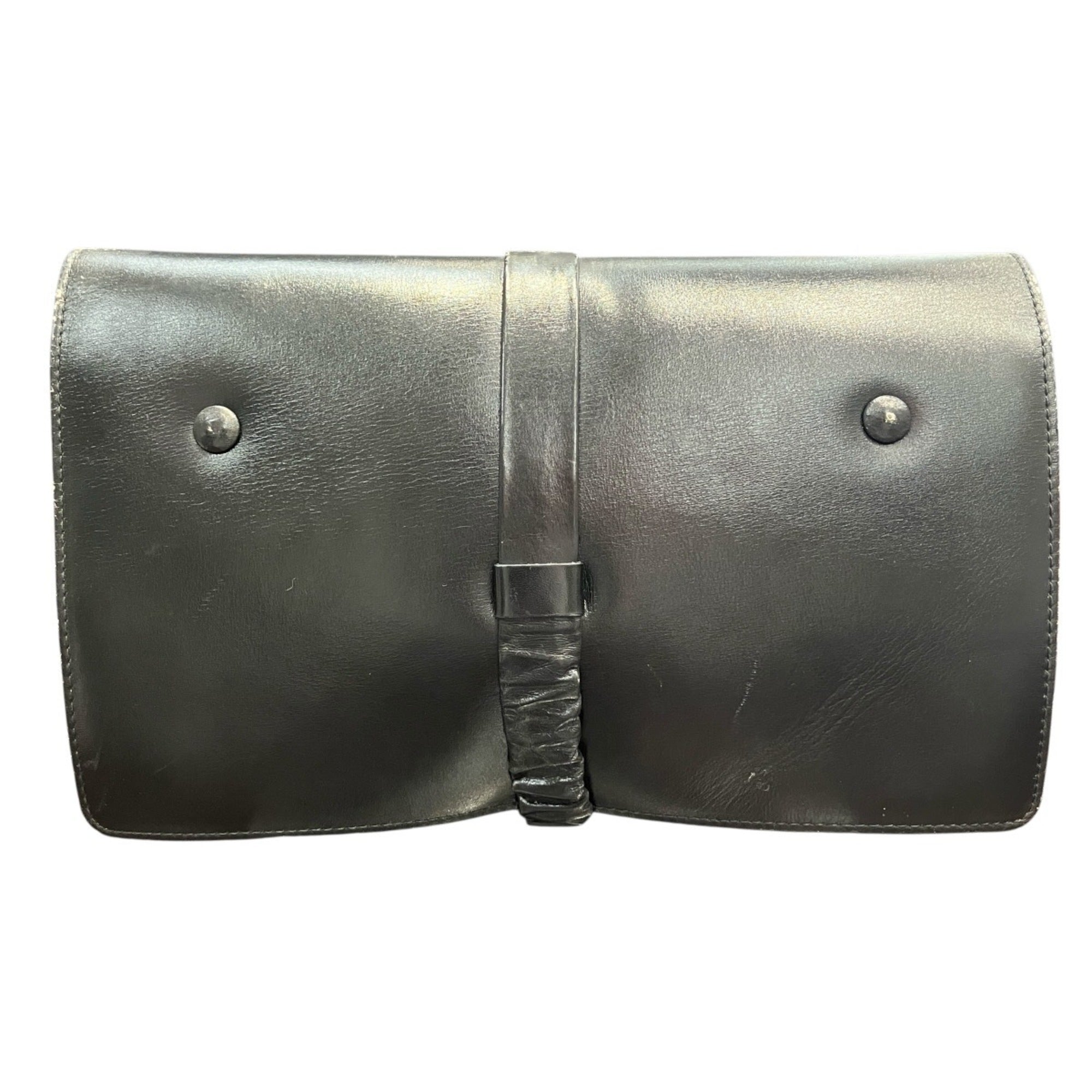 Celine Black Leather Shoulder Bag (Pre-Owned)