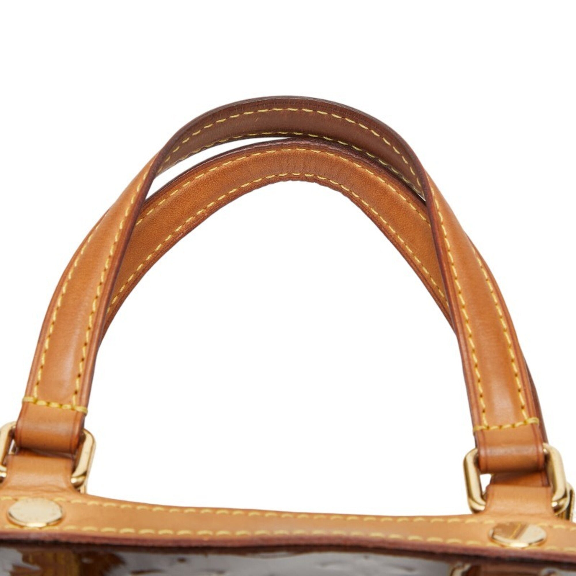 Louis Vuitton Amarante Purple Patent Leather Handbag (Pre-Owned)