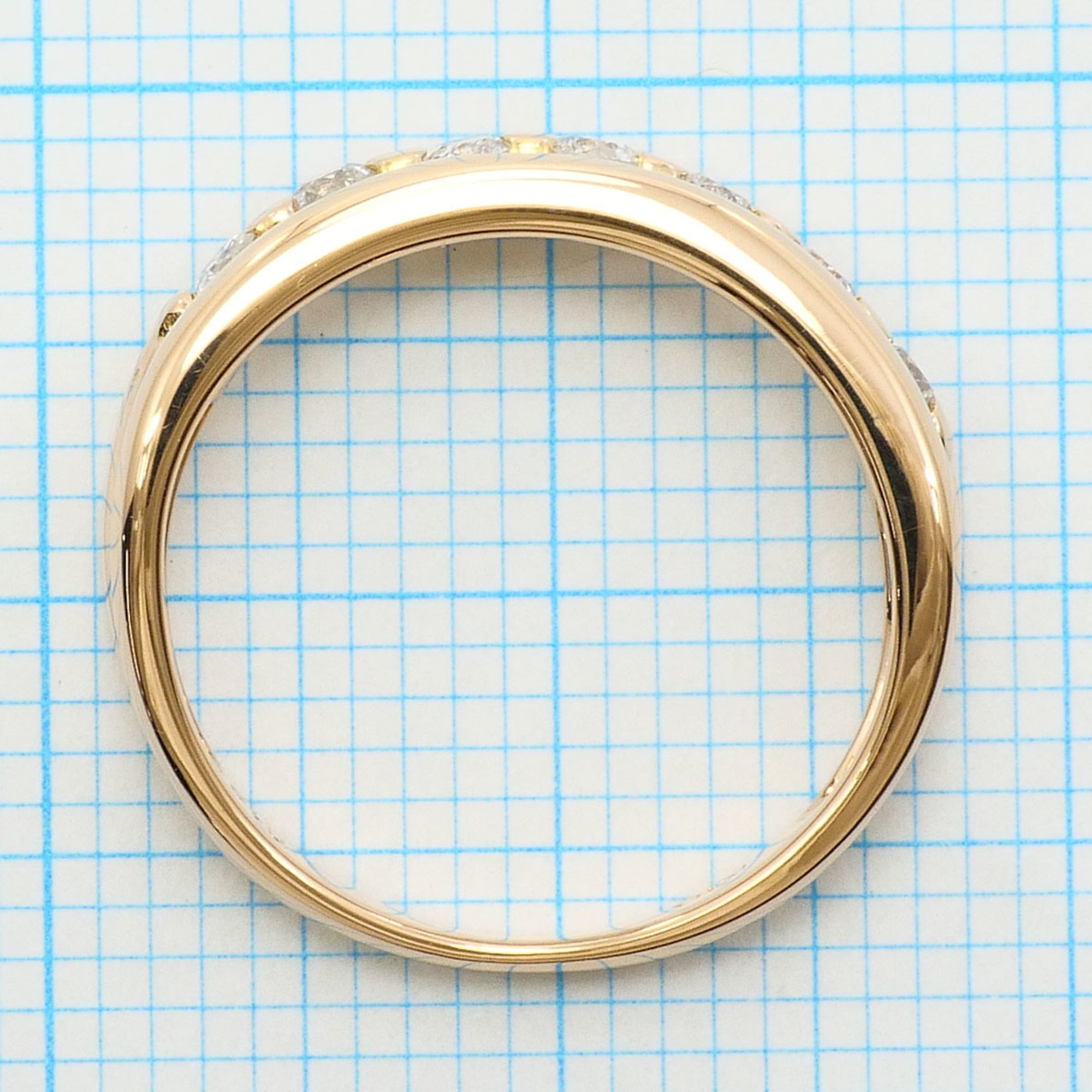 Unbranded Pink Gold Pink Gold (18K) Band Ring (Pre-Owned)