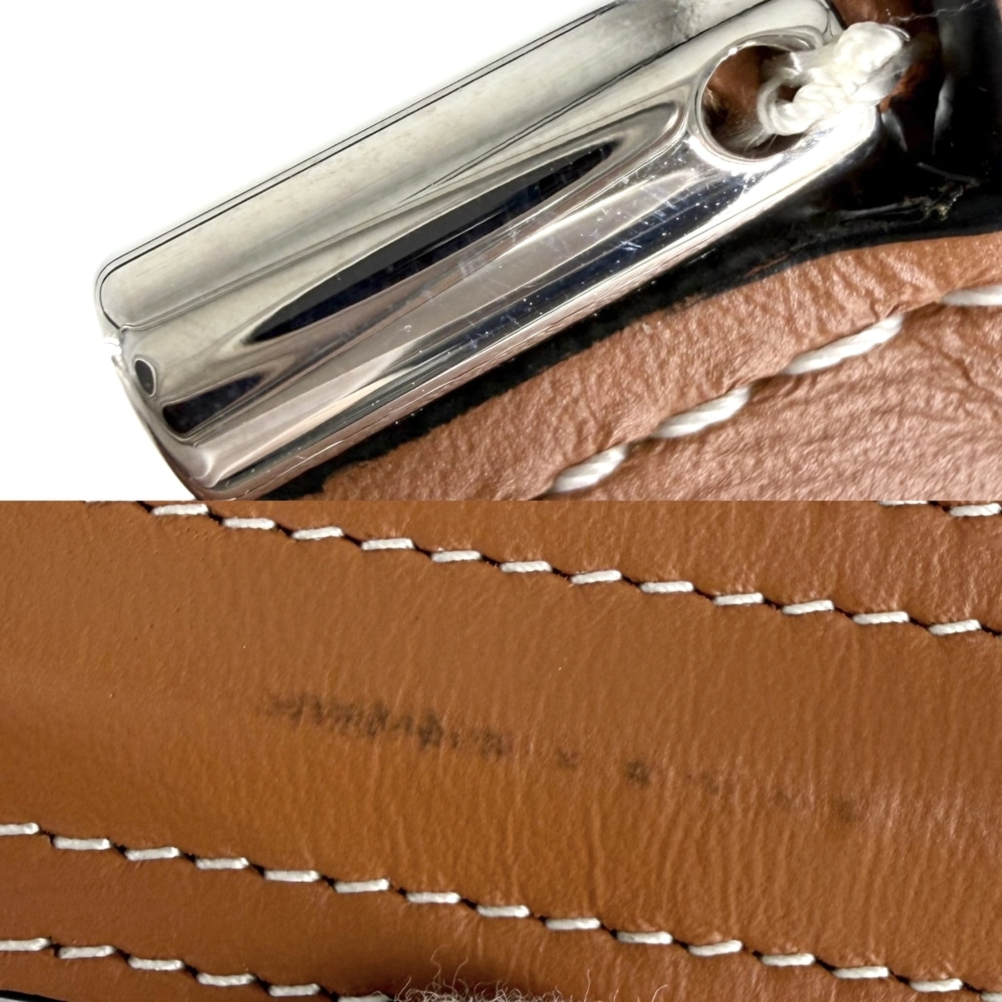 Loewe Brown Leather Pochette Shoulder Bag (Pre-Owned)