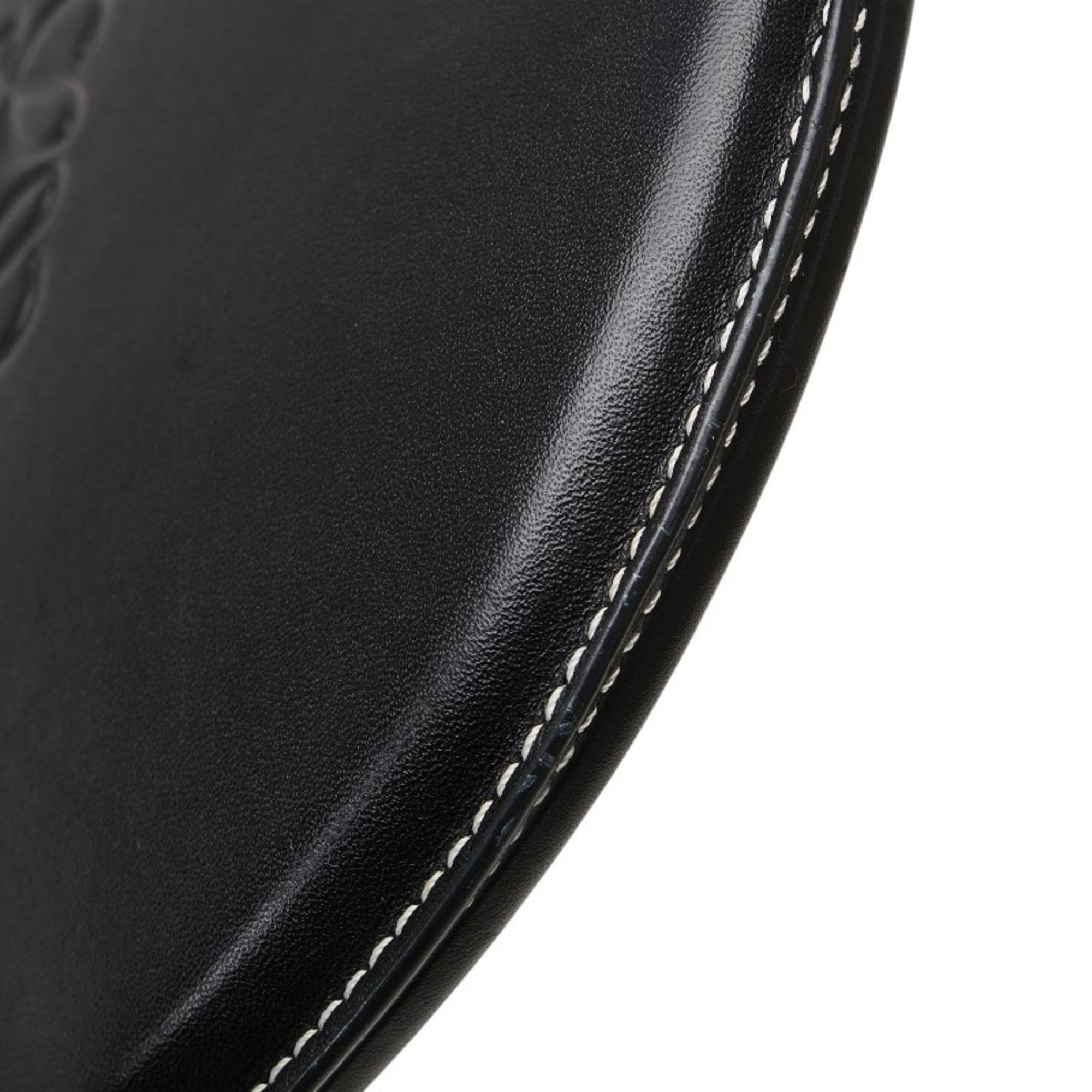 Loewe Black Leather Pouch (Pre-Owned)