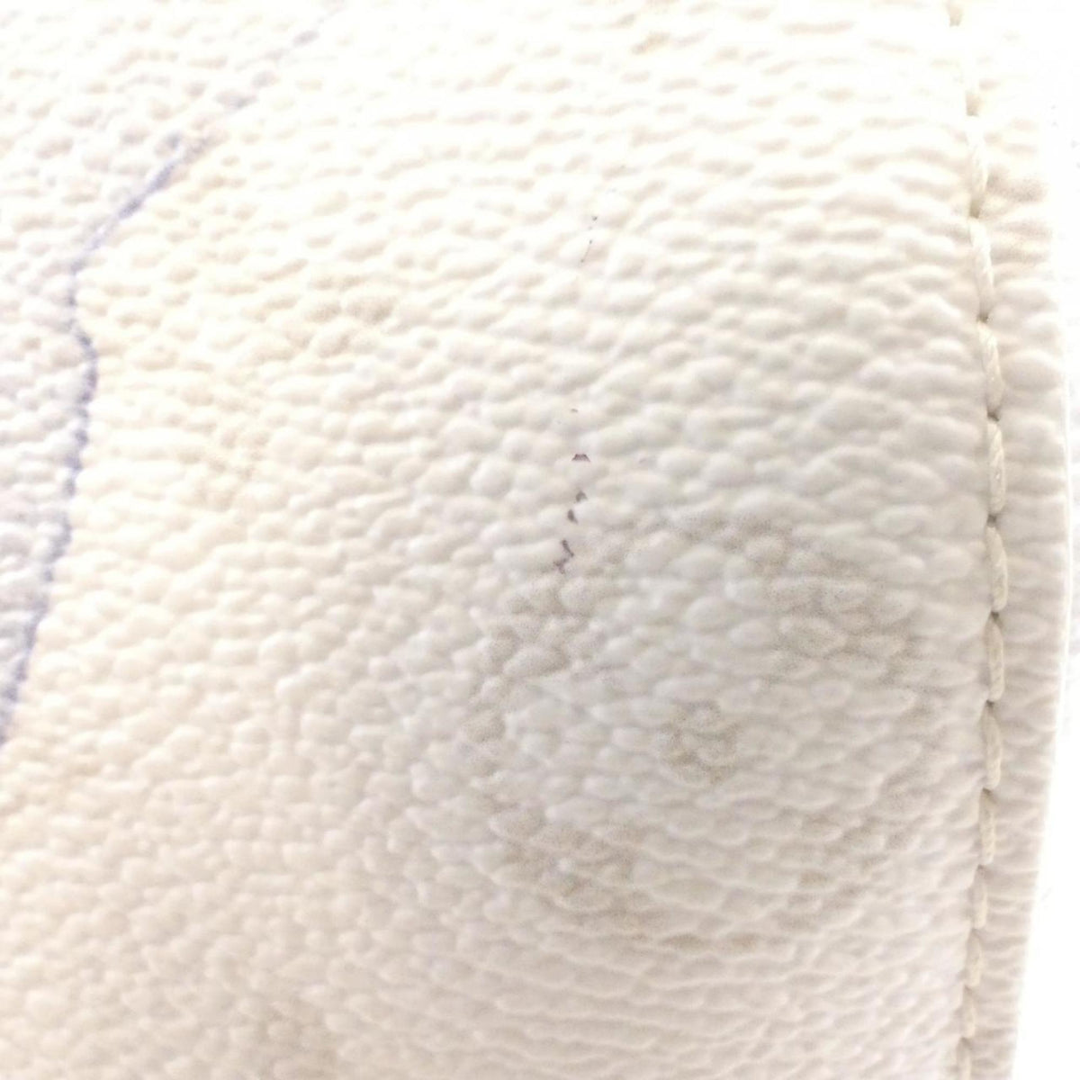 Louis Vuitton Monogram Blue Coated Canvas Boston Bag (Pre-Owned)