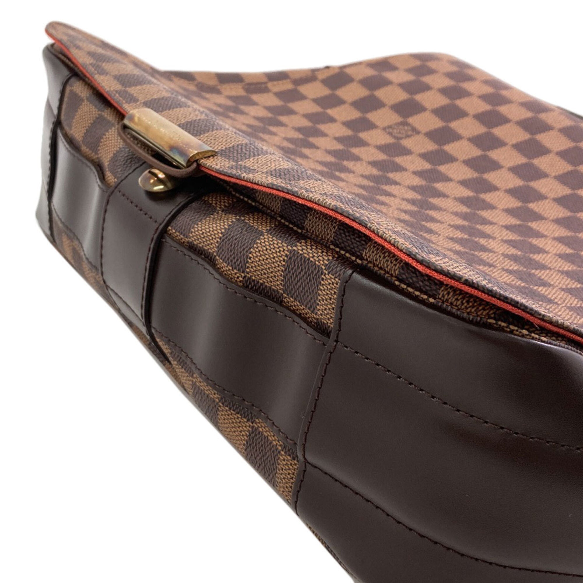Louis Vuitton Damier Damier Canvas Ebene Damier Canvas Shoulder Bag (Pre-Owned)