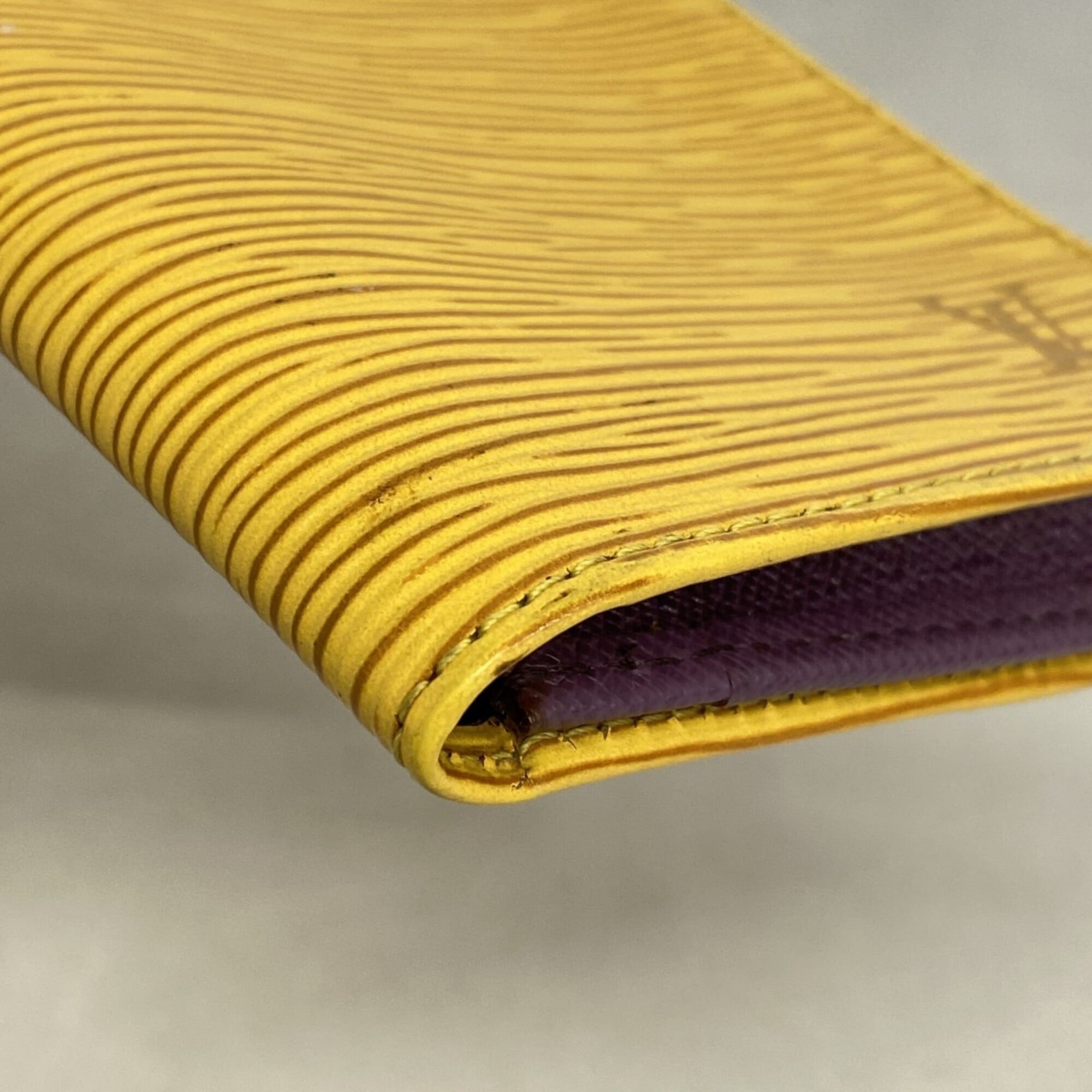 Louis Vuitton Jaune Long Bill Wallet (Bi-Fold) (Pre-Owned)