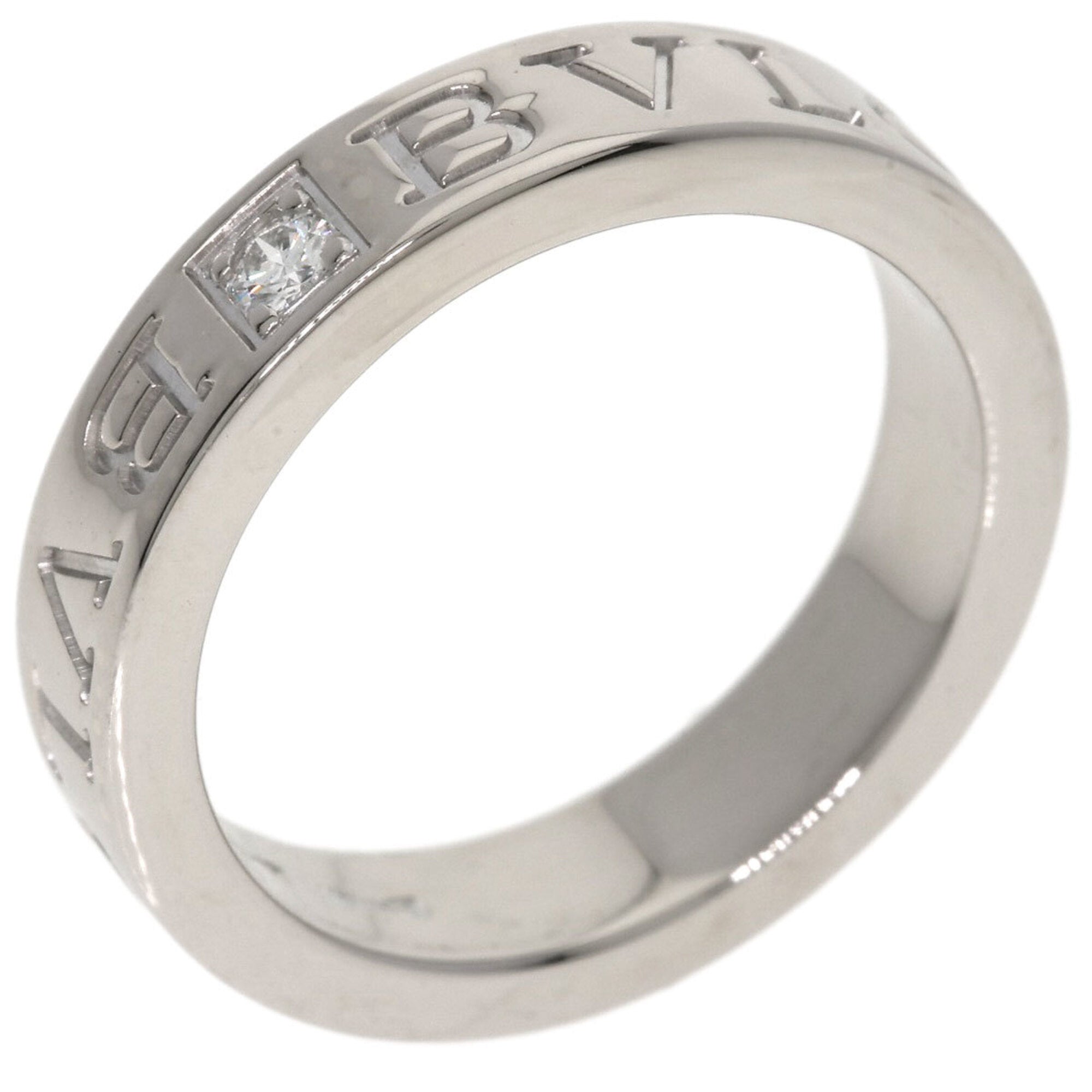 Bvlgari White Gold (18K) Band Ring (Pre-Owned)