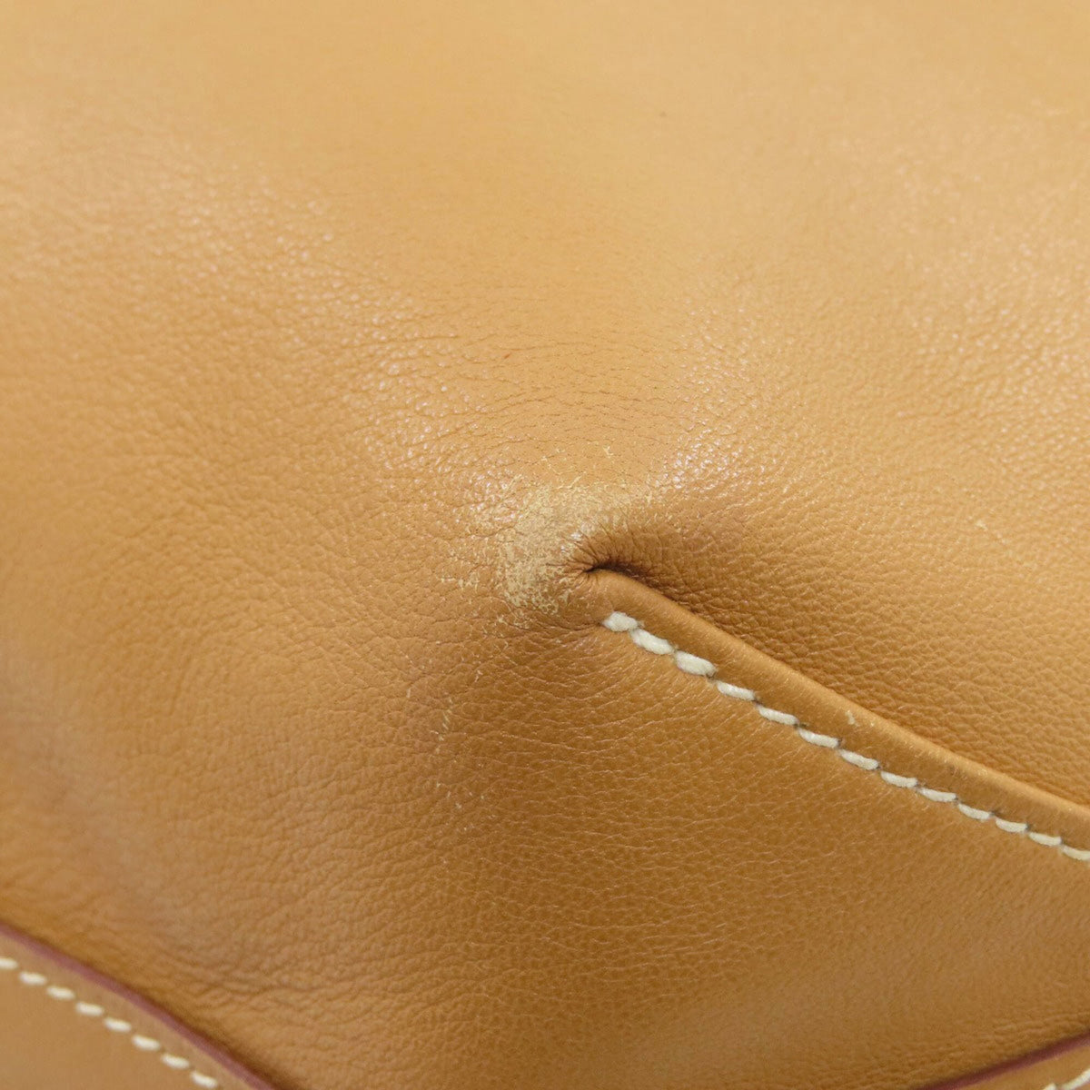 Hermes Brown Swift Leather Tote Bag (Pre-Owned)