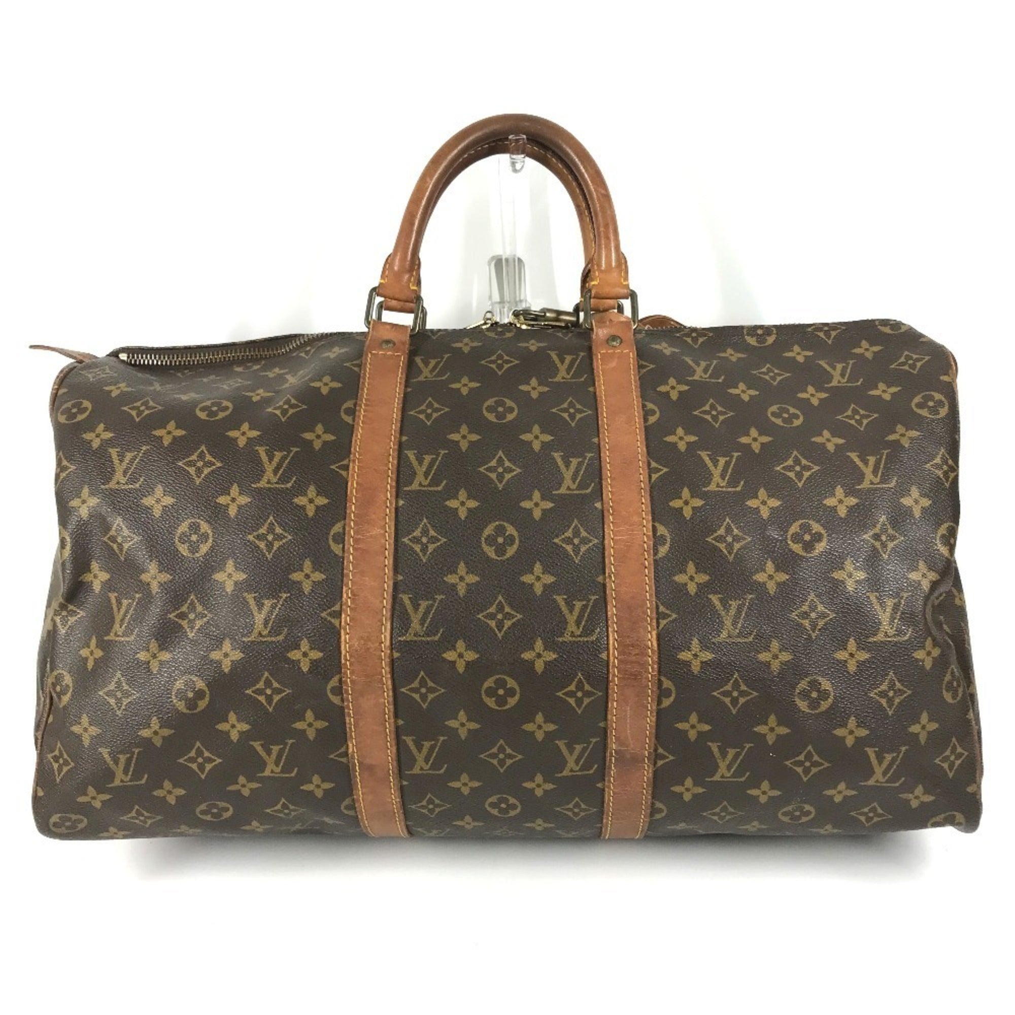 Louis Vuitton Monogram Brown Monogram Boston Bag Handbag (Pre-Owned)
