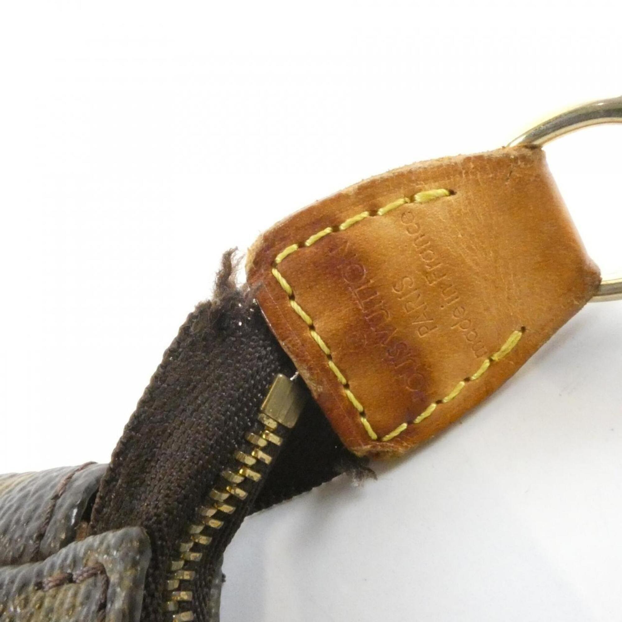 Louis Vuitton Brown Coated Canvas Pochette Pouch (Pre-Owned)