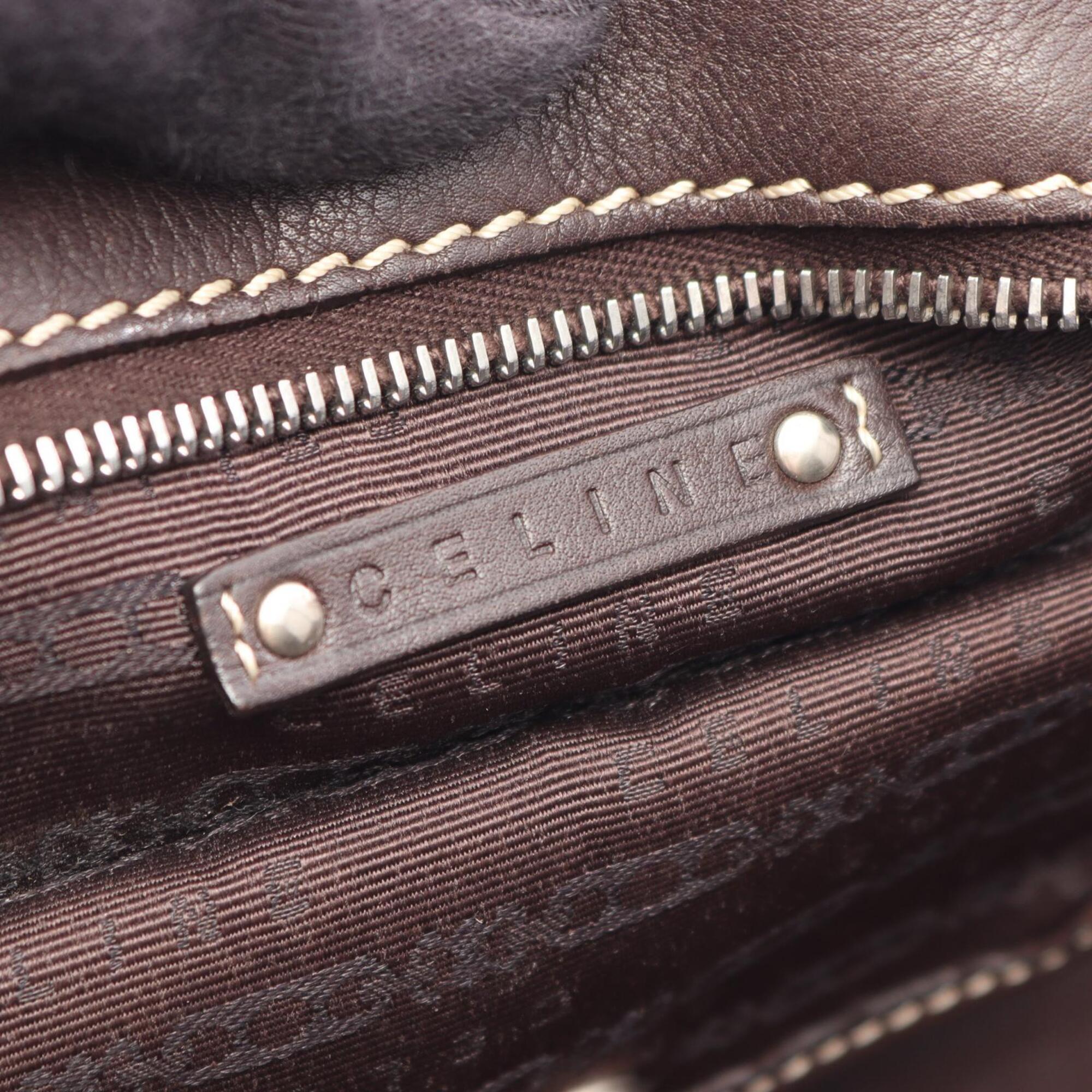 Celine Brown Leather Handbag (Pre-Owned)
