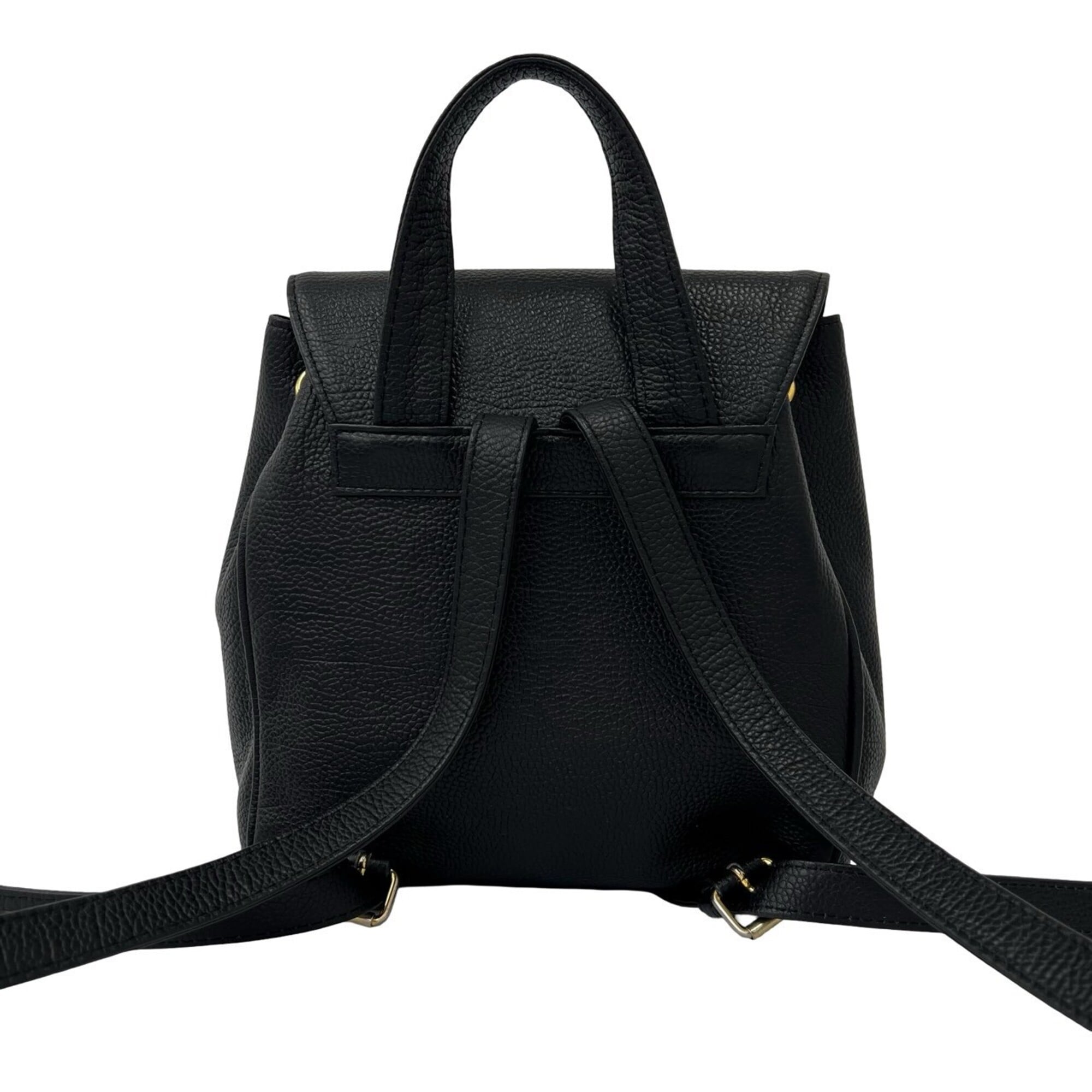 Yves Saint Laurent Black Leather Backpack (Pre-Owned)