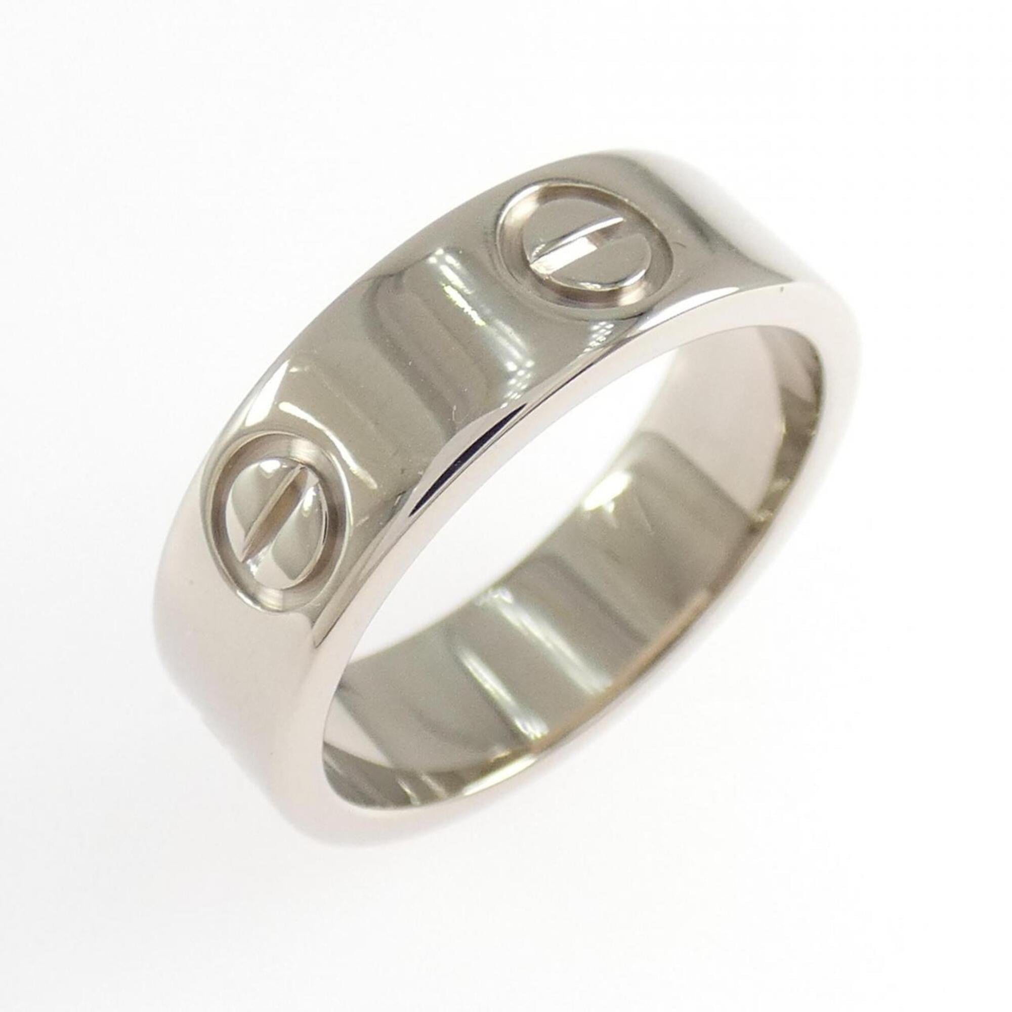 Cartier White Gold White Gold (18K) Band Ring (Pre-Owned)