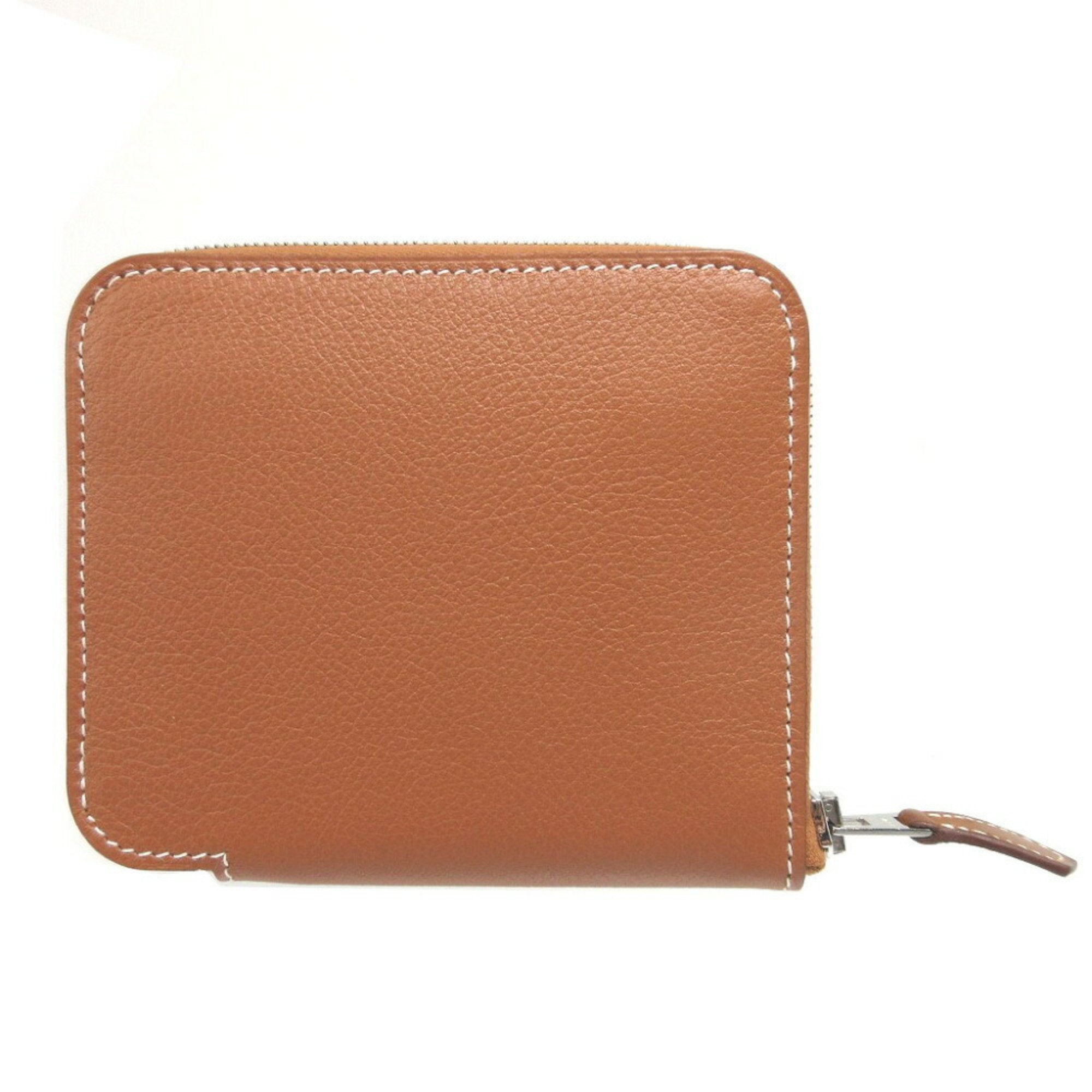 Hermes Gold Silk Coin Purse/Coin Case (Pre-Owned)