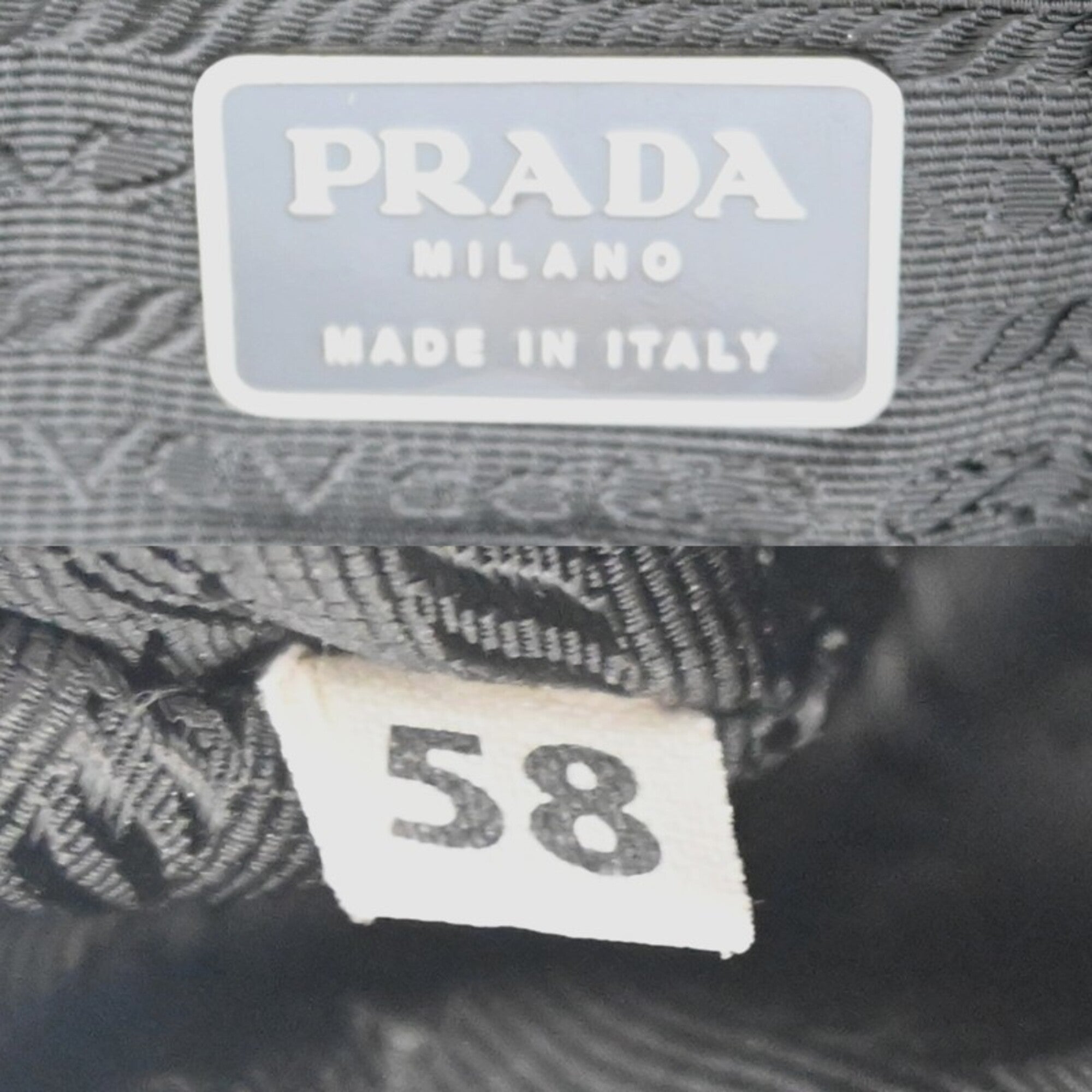 Prada Black Nylon Backpack (Pre-Owned)
