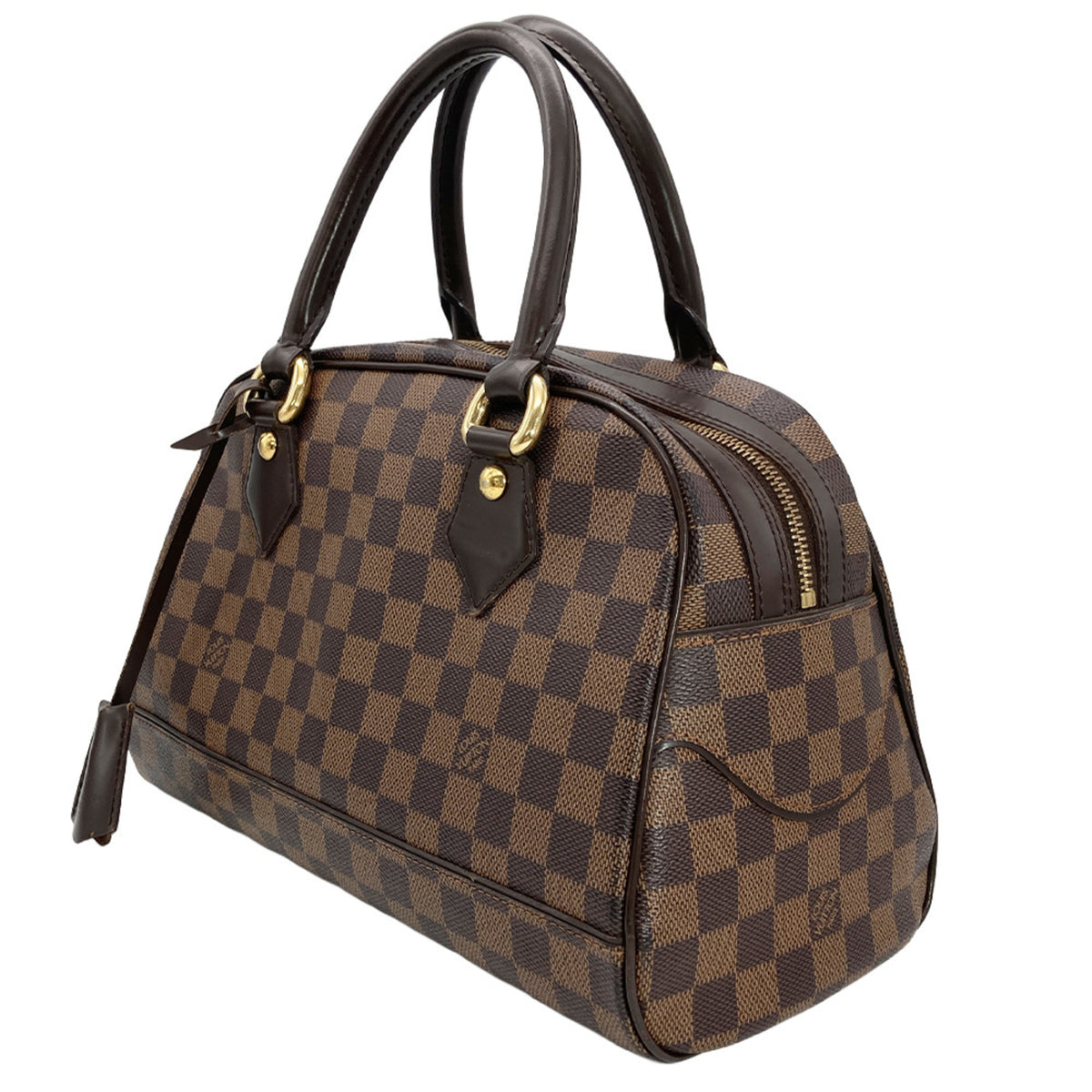 Louis Vuitton Brown Damier Canvas Handbag (Pre-Owned)