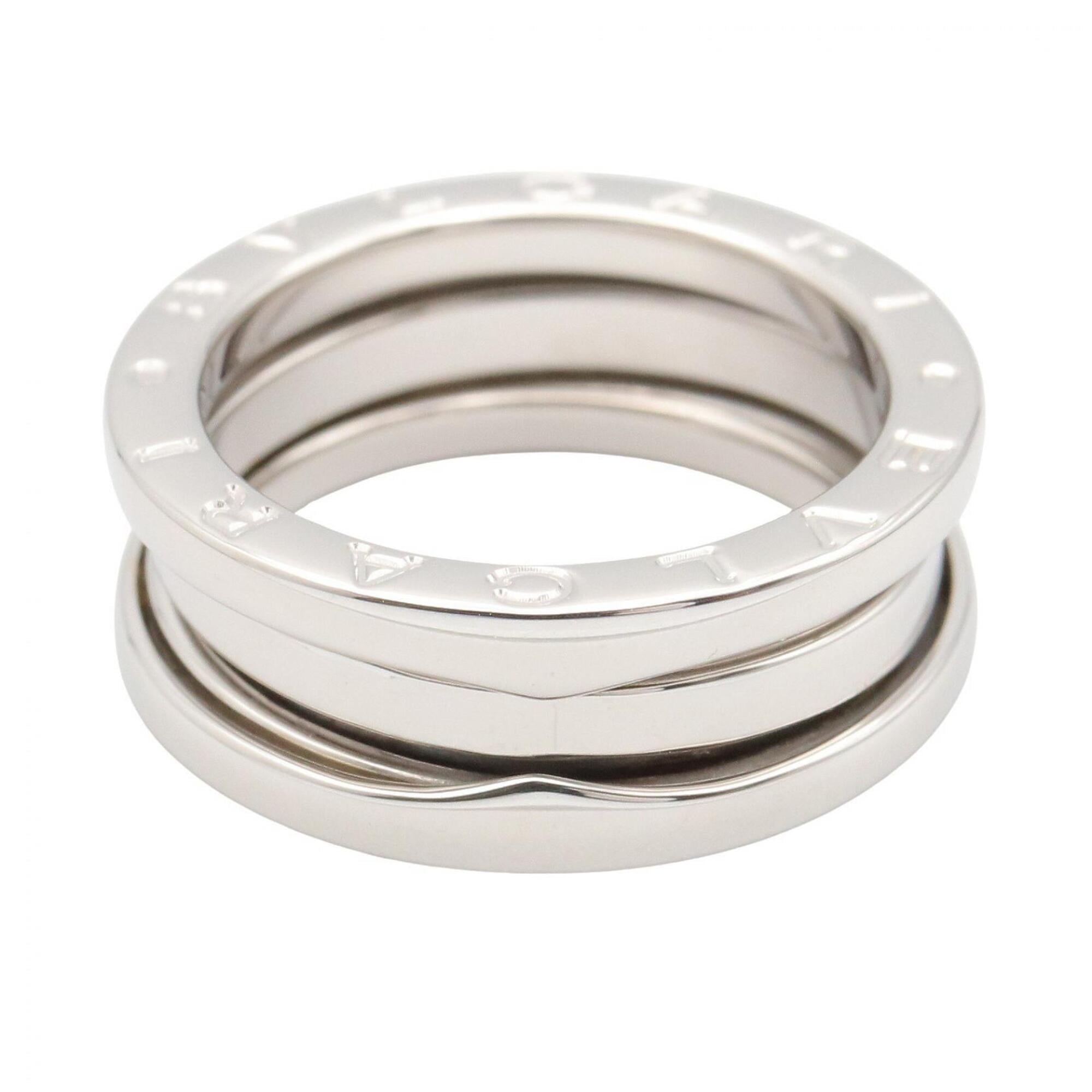 Bvlgari Silver White Gold (18K) Band Ring (Pre-Owned)