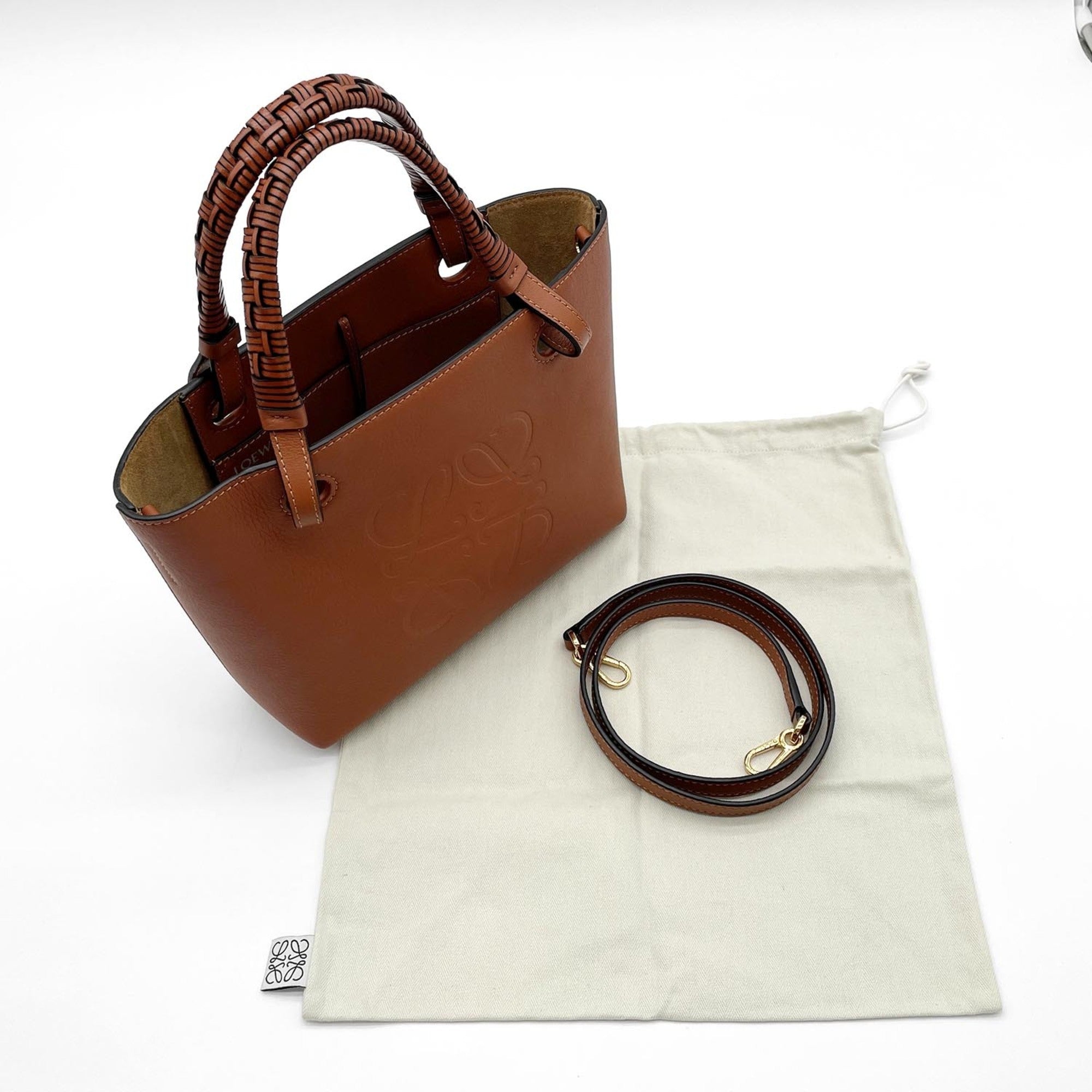 Loewe Brown Leather Shoulder Bag (Pre-Owned)