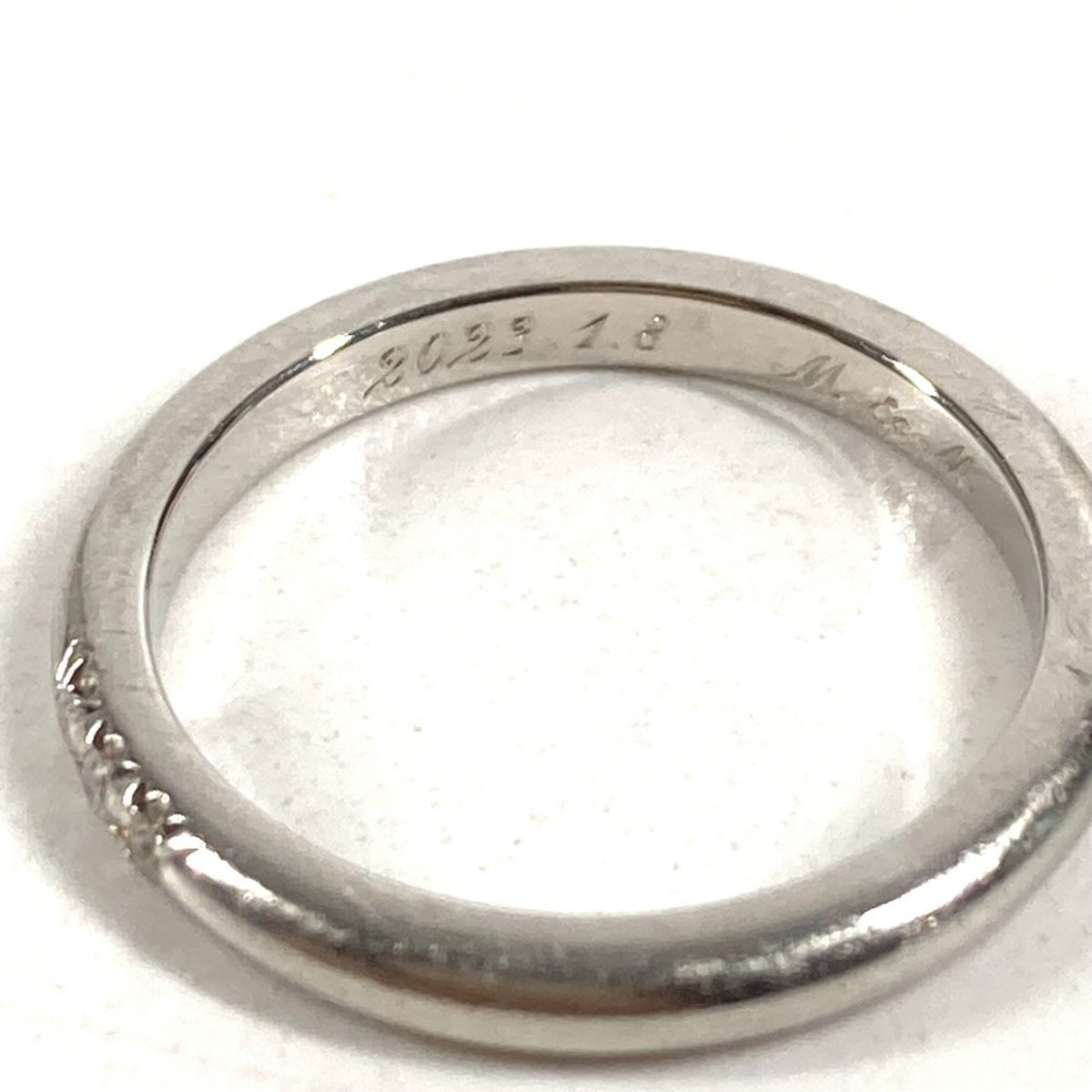 Tiffany Platinum 950 Band Ring (Pre-Owned)