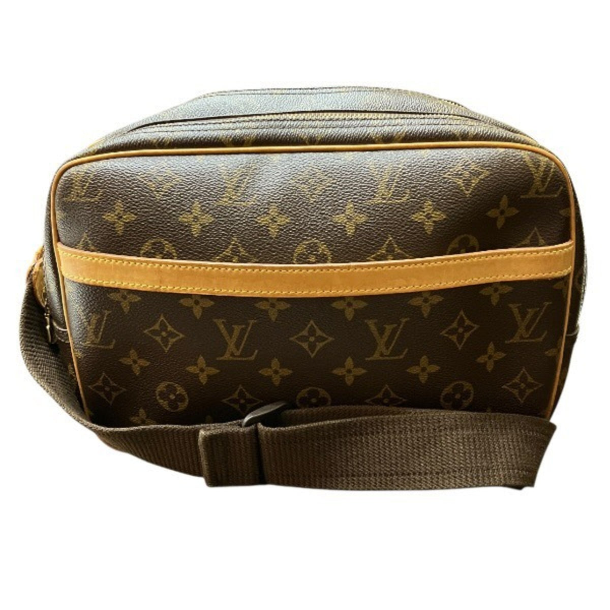 Louis Vuitton Brown Monogram Shoulder Bag (Pre-Owned)