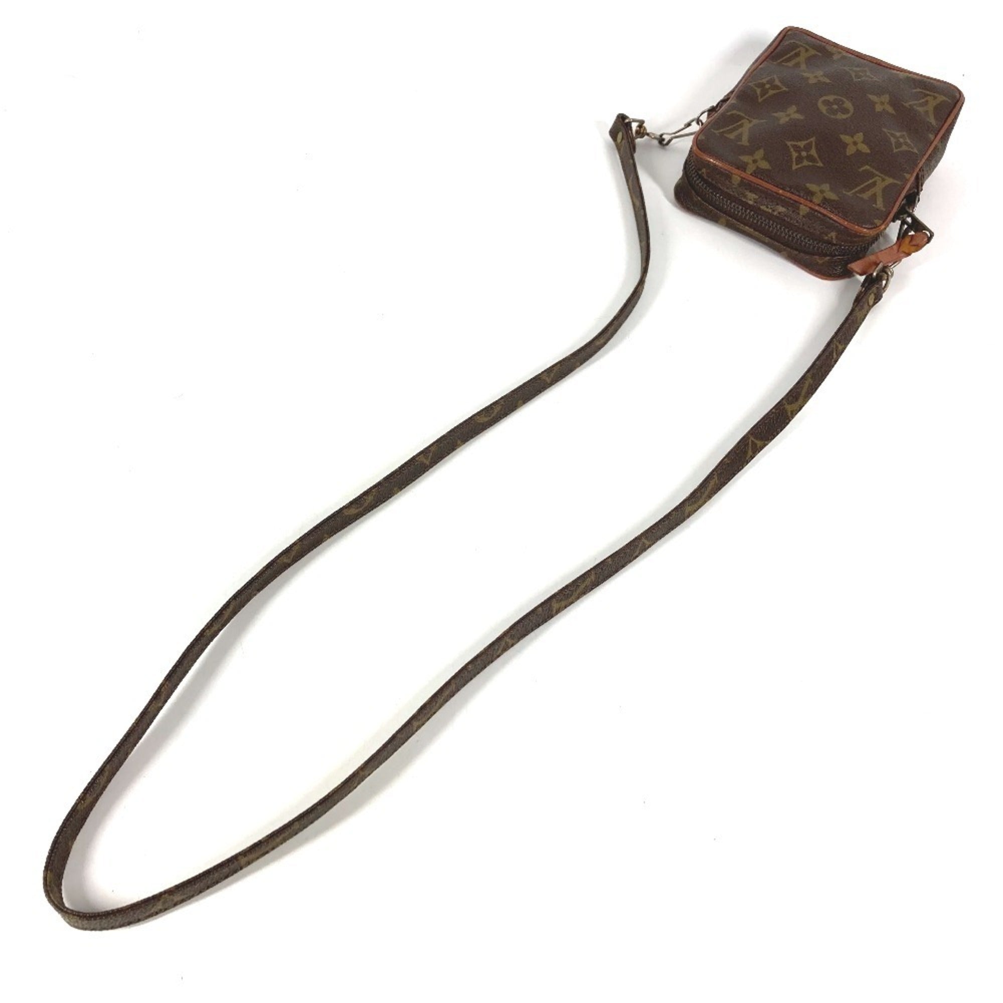 Louis Vuitton Brown Galle Monogram Pochette Shoulder Bag (Pre-Owned)