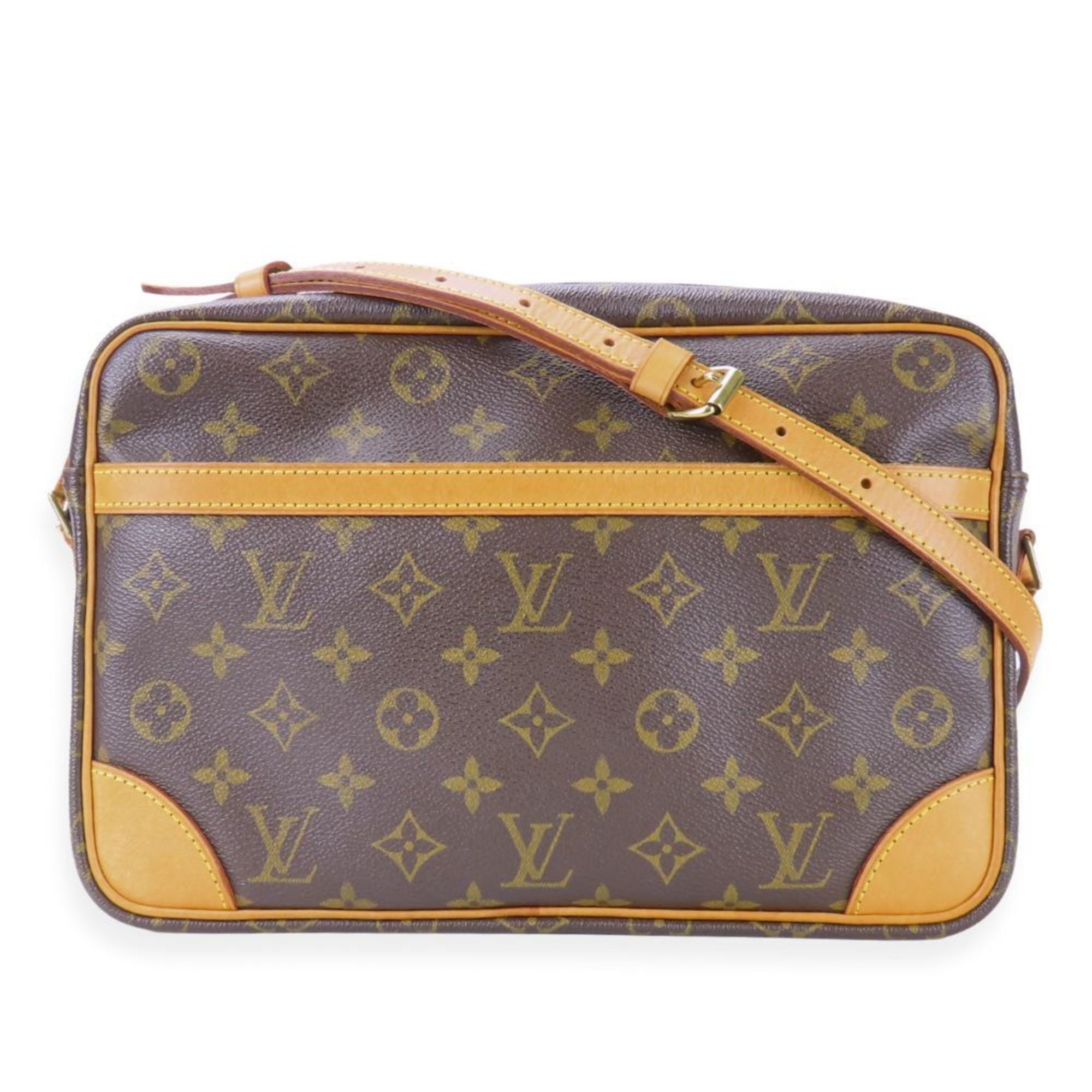 Louis Vuitton Monogram Brown Monogram Leather Shoulder Bag (Pre-Owned)
