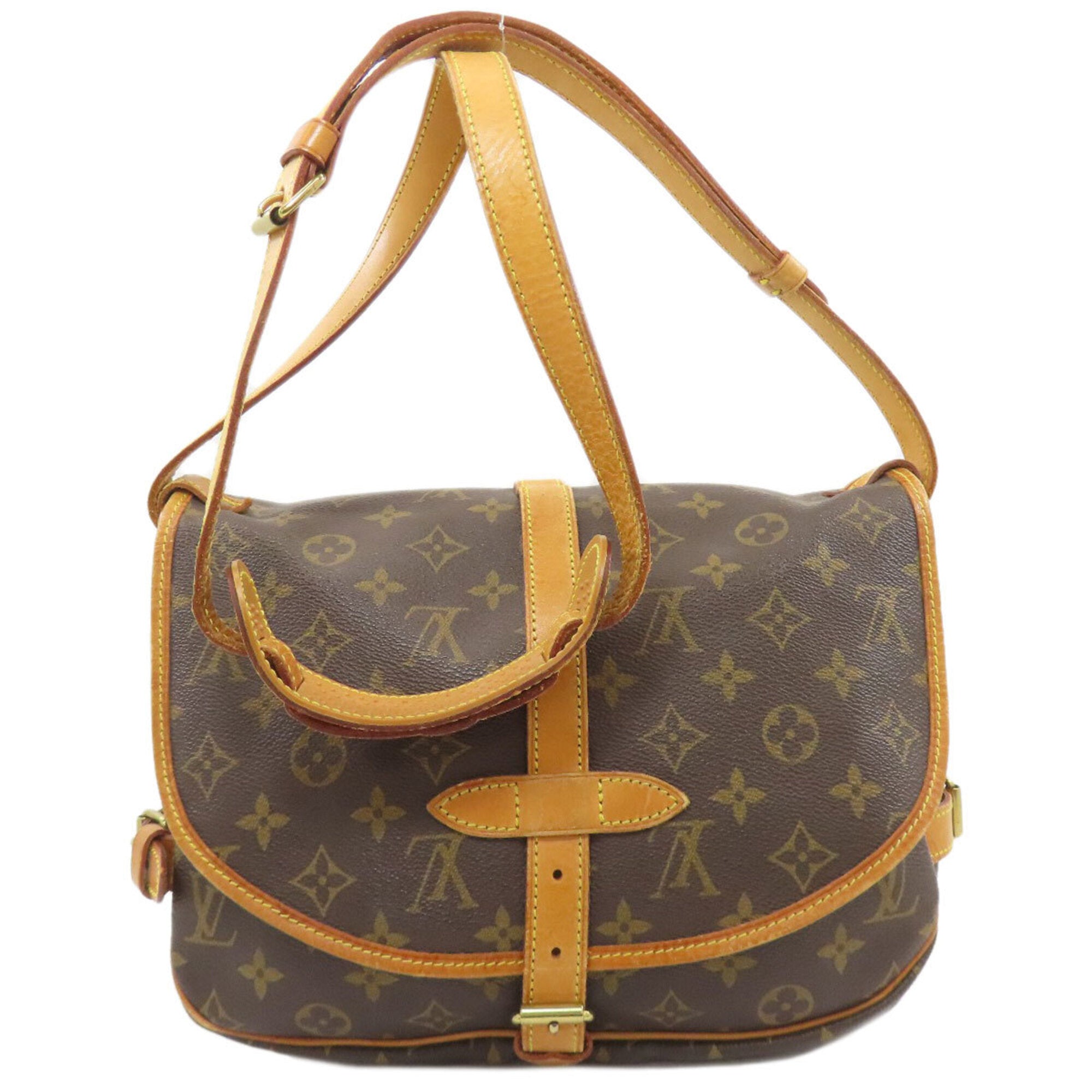 Louis Vuitton Brown Monogram Monogram Canvas Shoulder Bag (Pre-Owned)