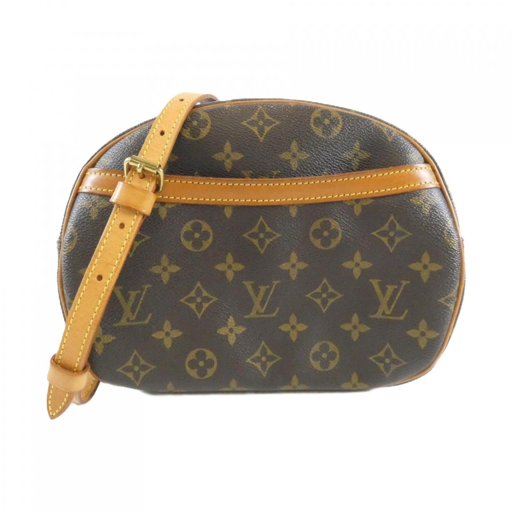 Louis Vuitton Marron Coated Canvas Shoulder Bag (Pre-Owned)