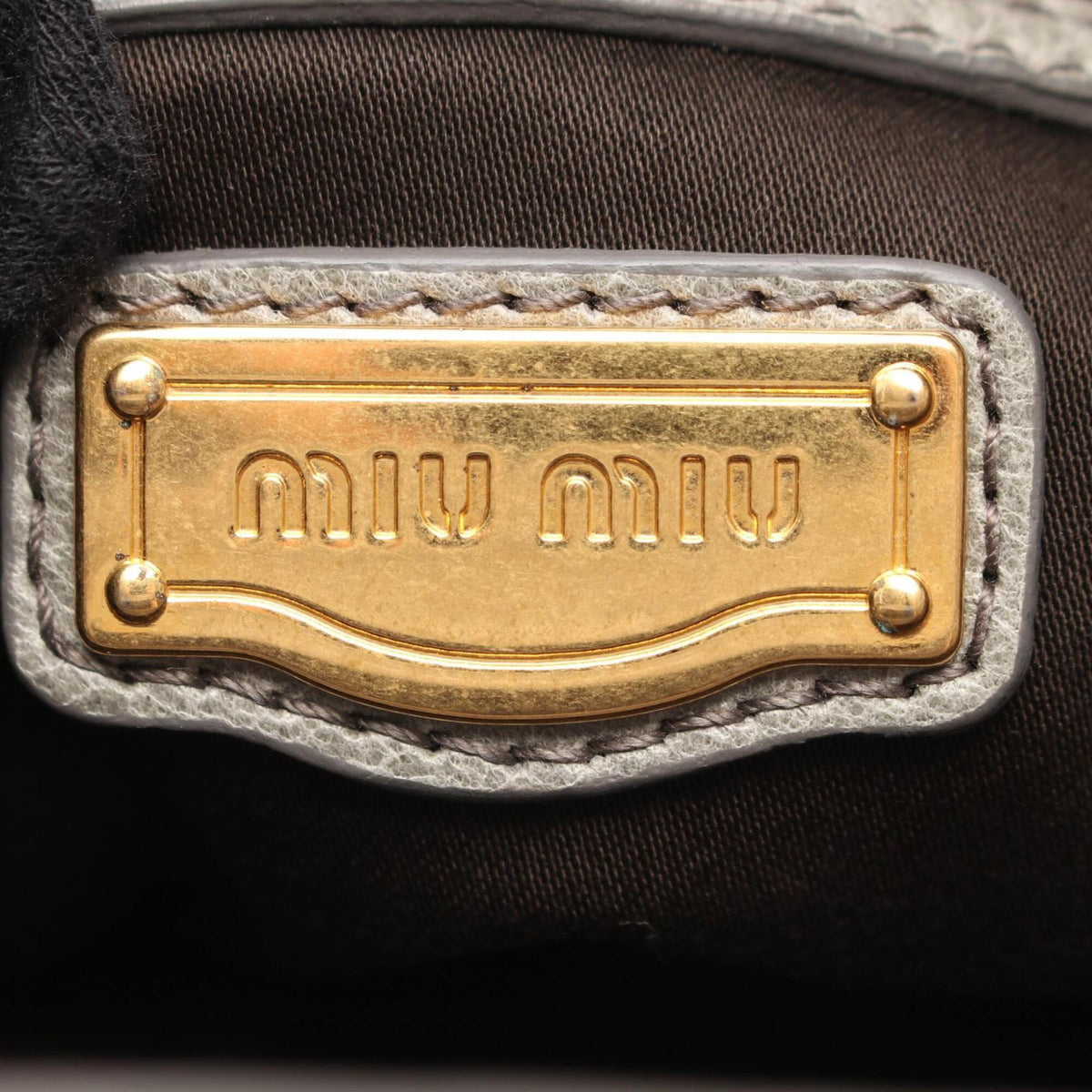 Miu Miu Green Leather Handbag (Pre-Owned)