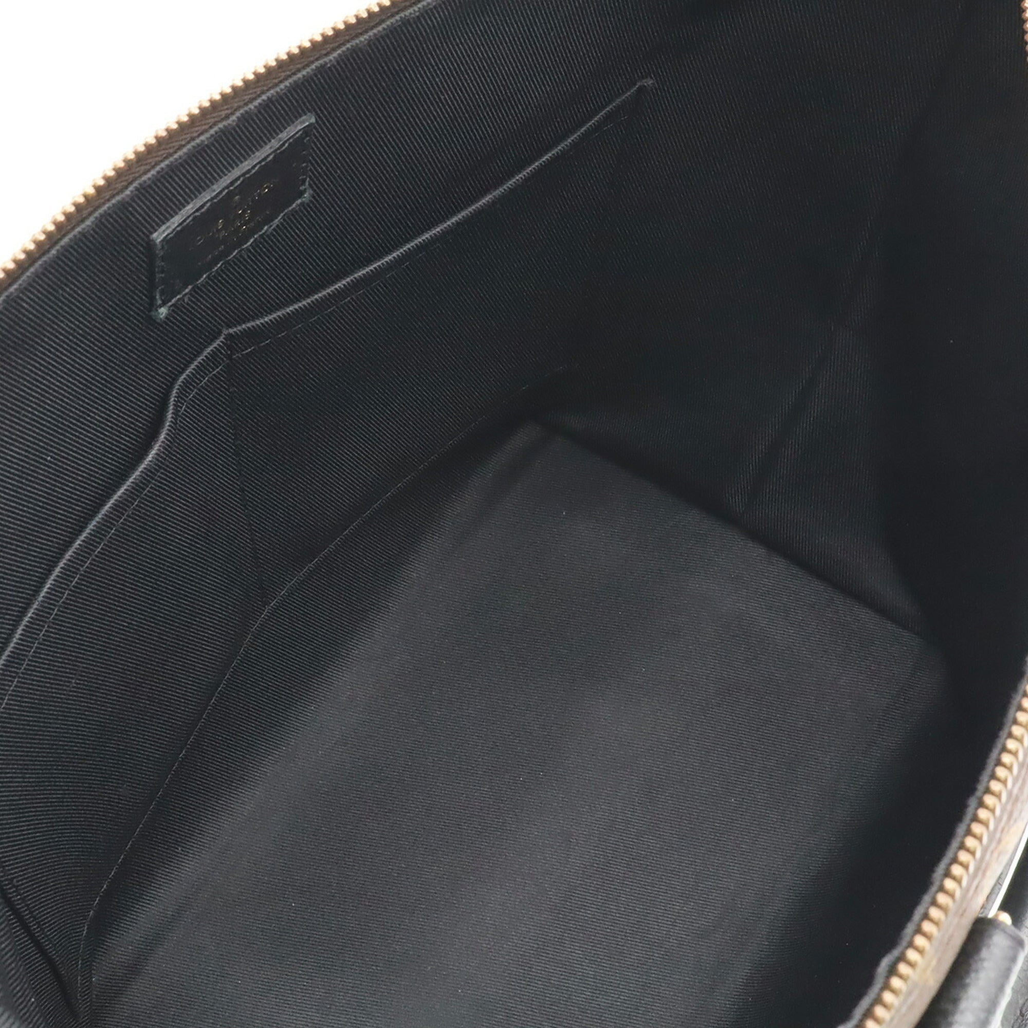Louis Vuitton Noir Monogram Canvas Handbag Shoulder Bag (Pre-Owned)