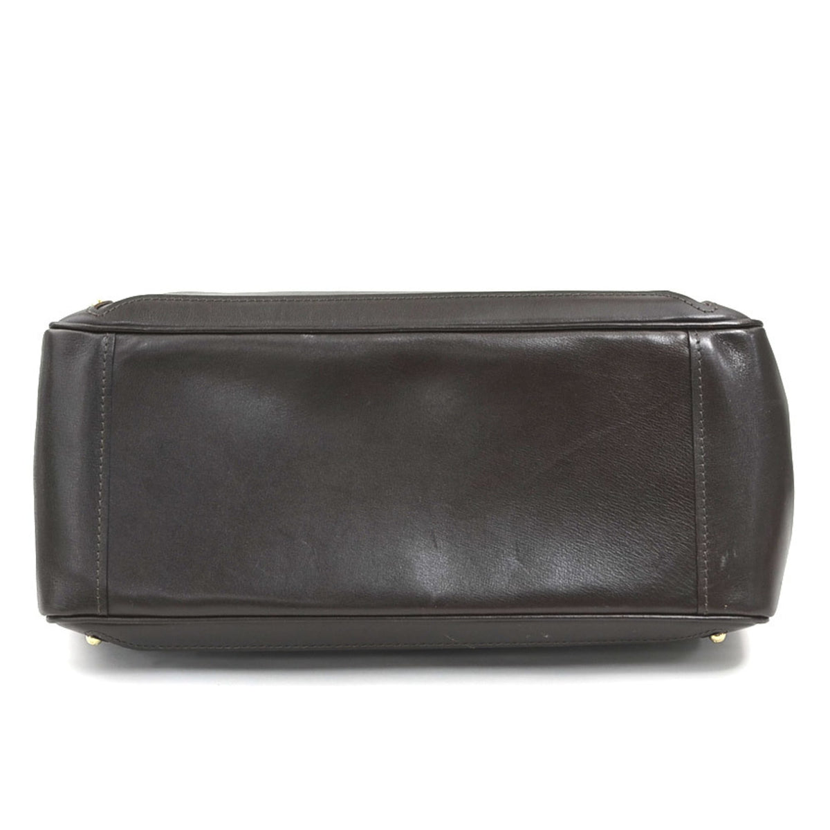 Bally Brown Leather Handbag (Pre-Owned)