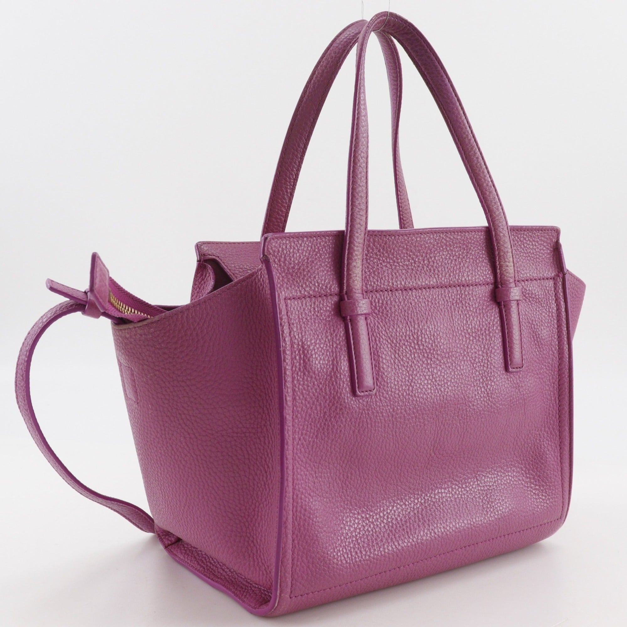 Salvatore Ferragamo Pink Leather Handbag (Pre-Owned)