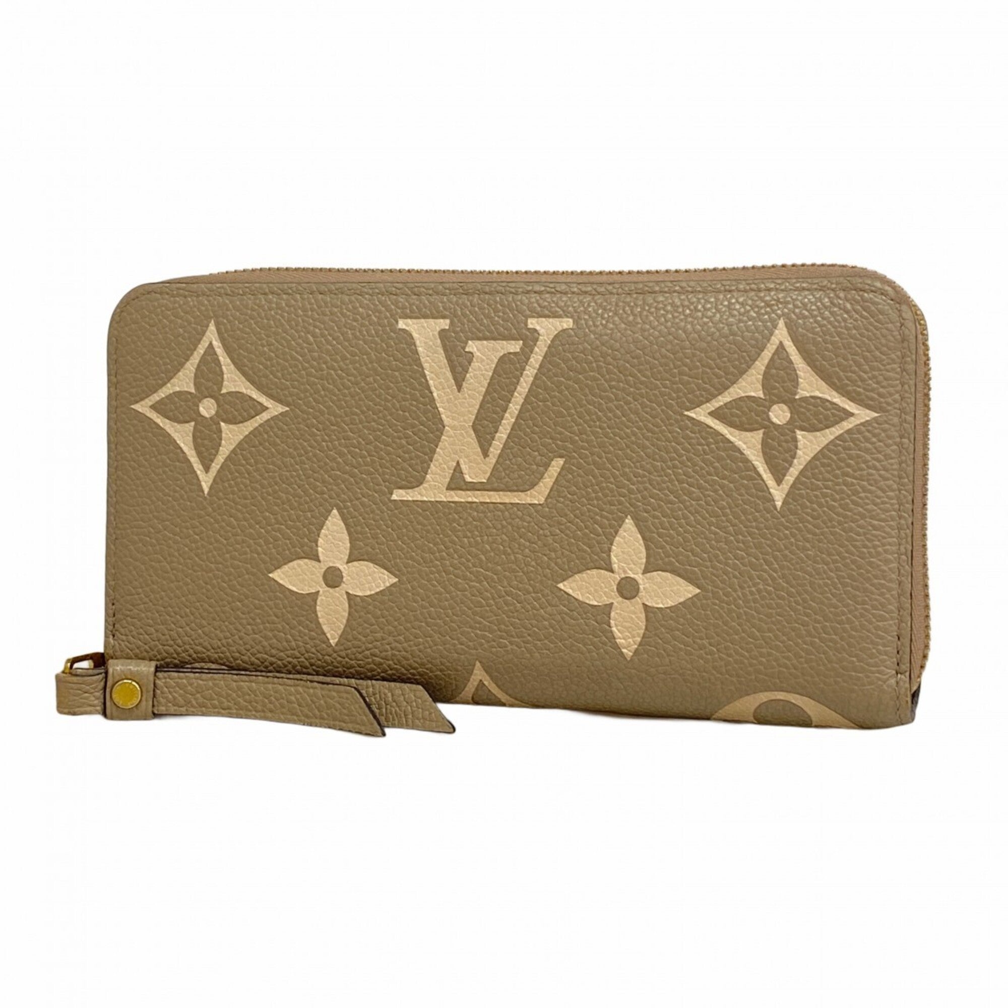Louis Vuitton Cream Tourterelle Long Wallet (Bi-Fold) (Pre-Owned)