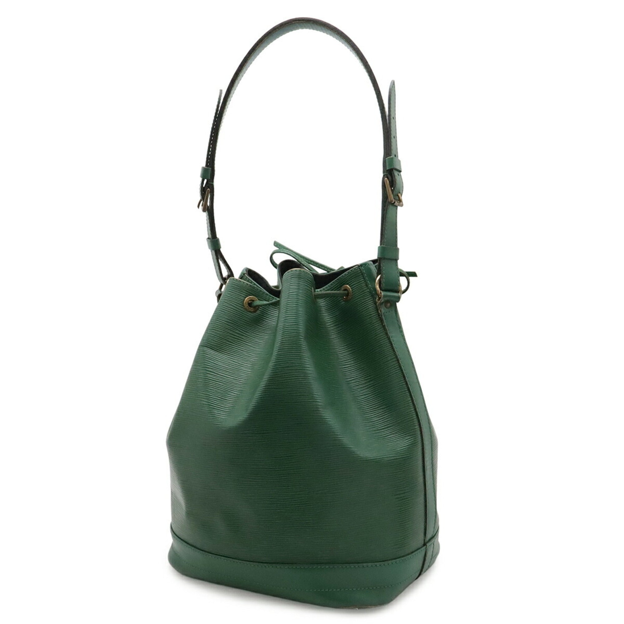 Louis Vuitton Borneo Green Green Epi Leather Shoulder Bag (Pre-Owned)