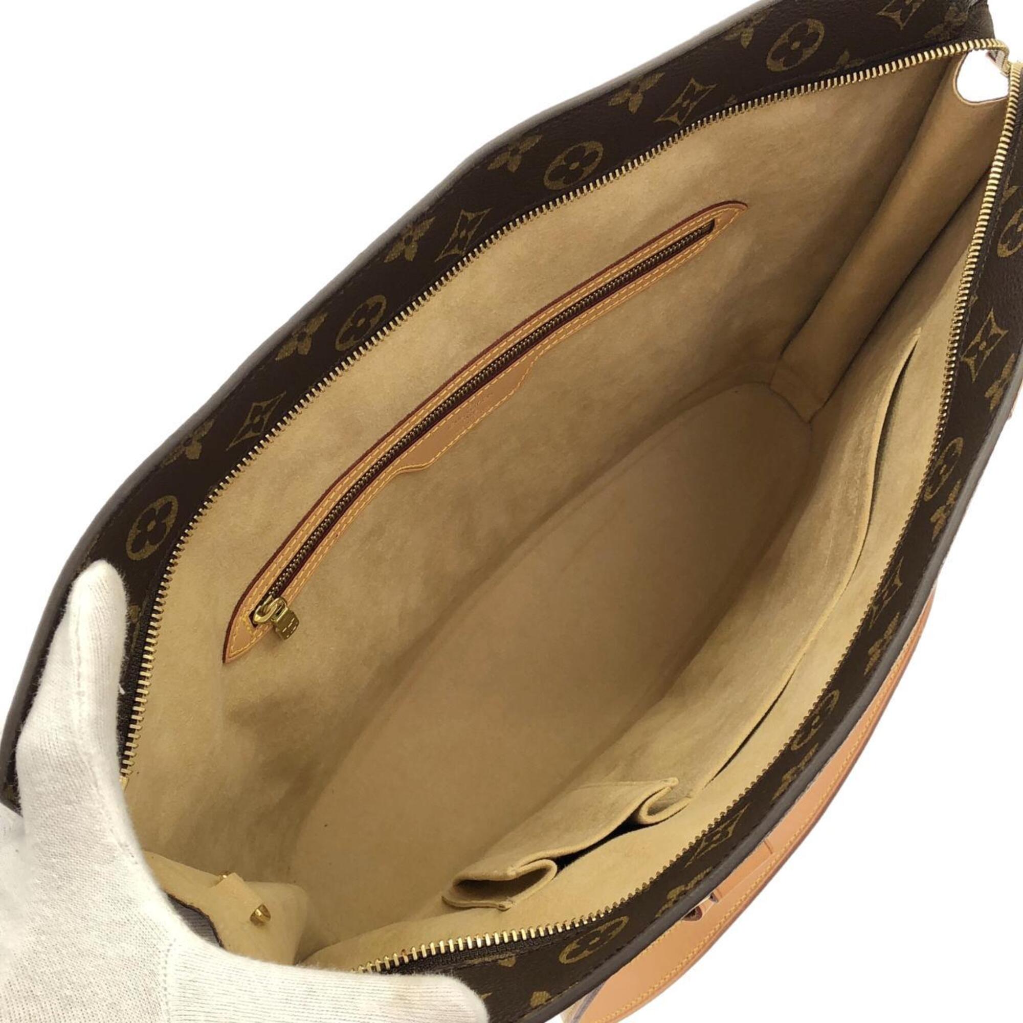 Louis Vuitton Brown Coated Canvas Handbag (Pre-Owned)
