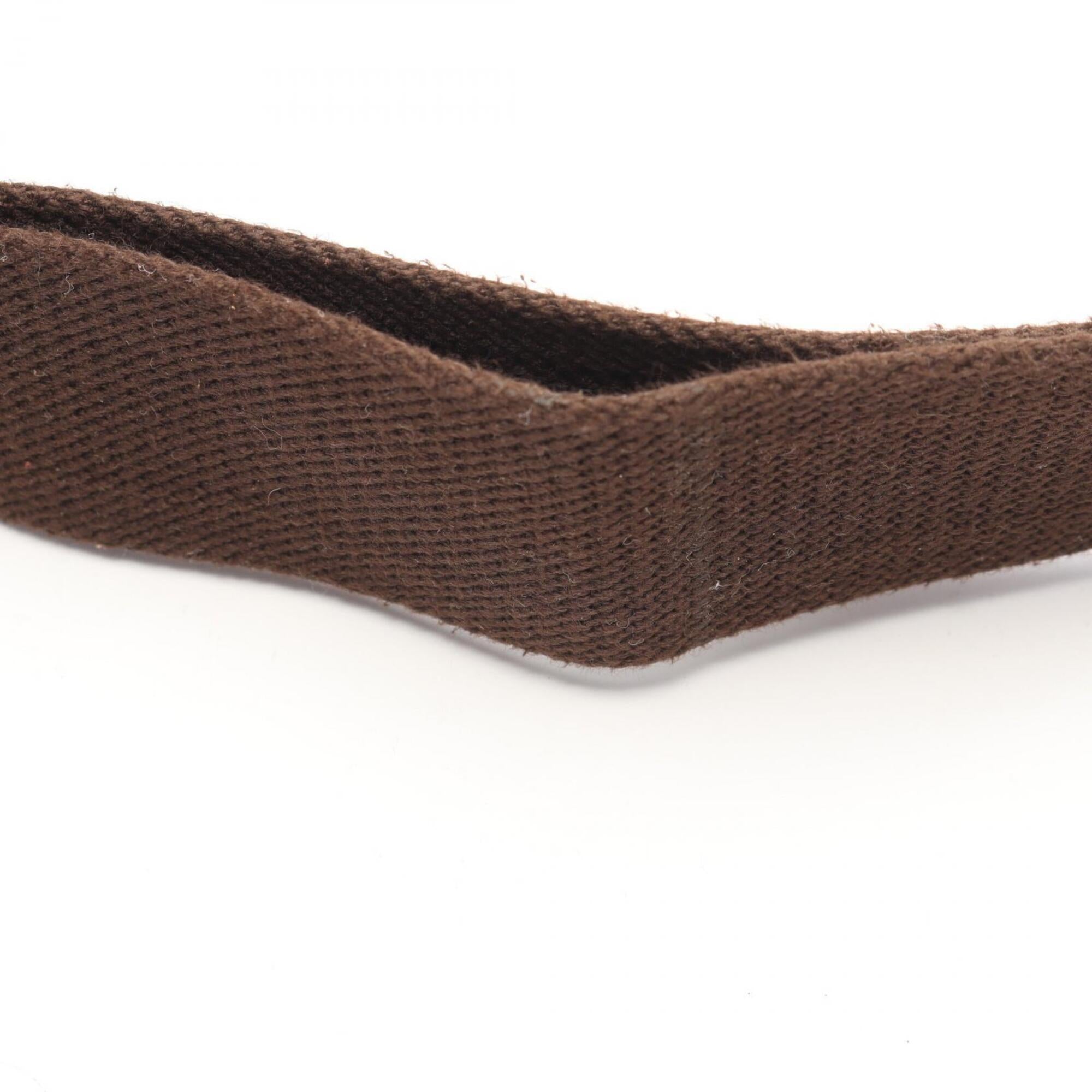 Louis Vuitton Brown Coated Canvas Leather Fanny Pack Handbag (Pre-Owned)
