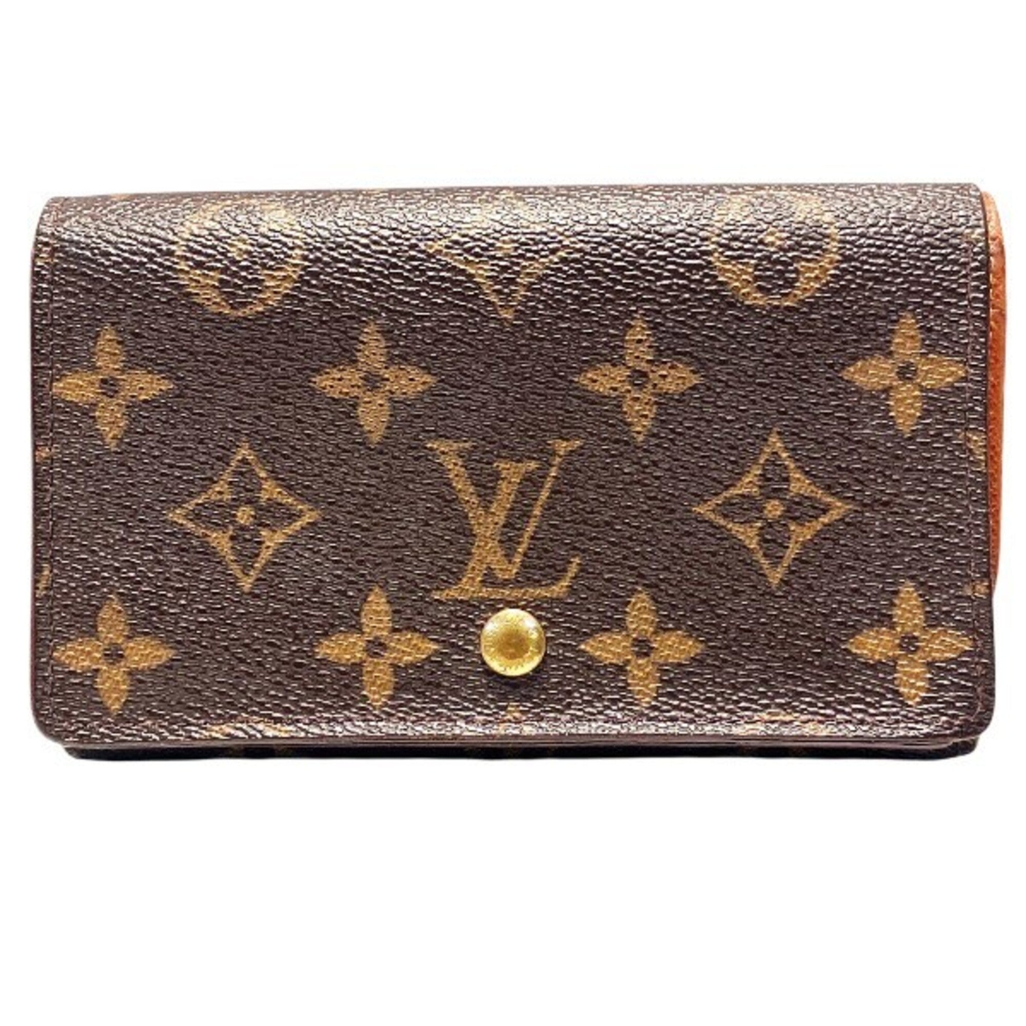 Louis Vuitton Monogram Brown Monogram Wallet (Bi-Fold) (Pre-Owned)