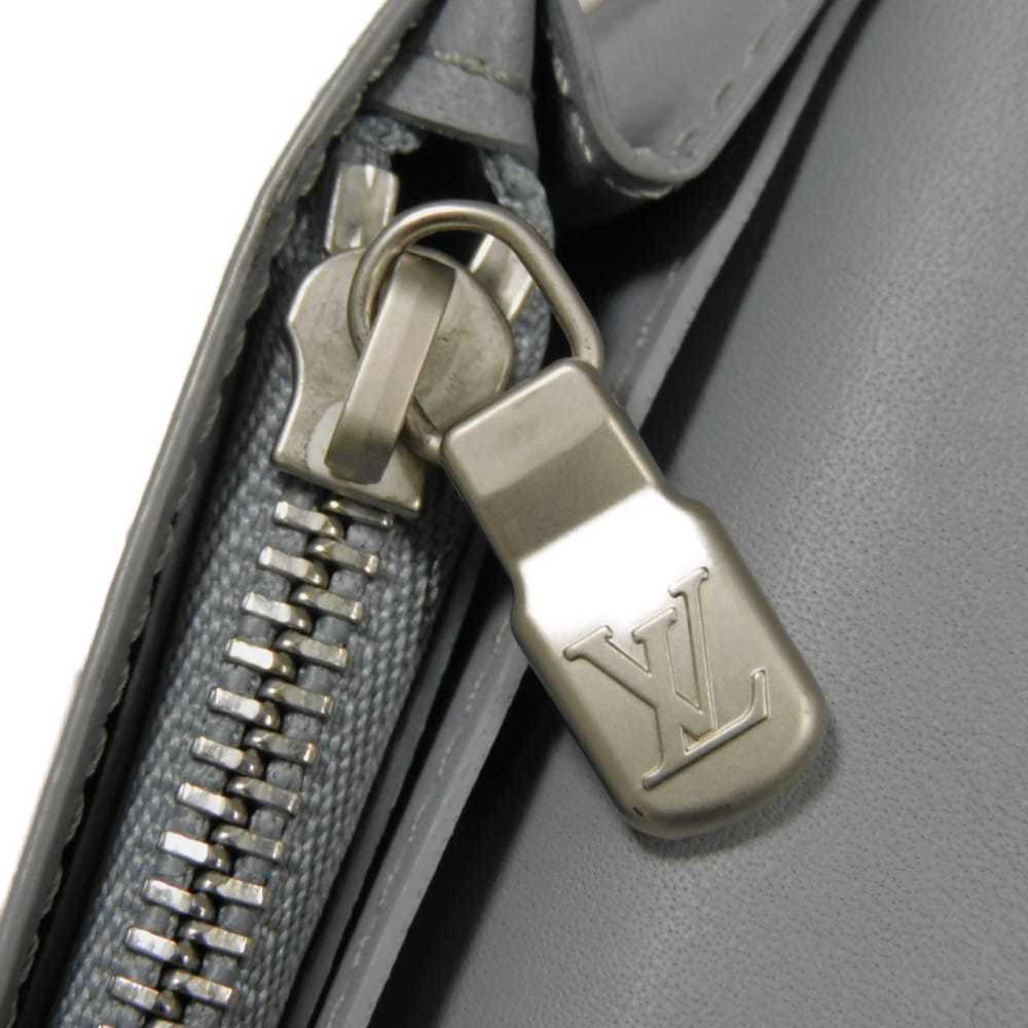 Louis Vuitton Damier Infini Gray Damier Infini Long Wallet (Bi-Fold) (Pre-Owned)
