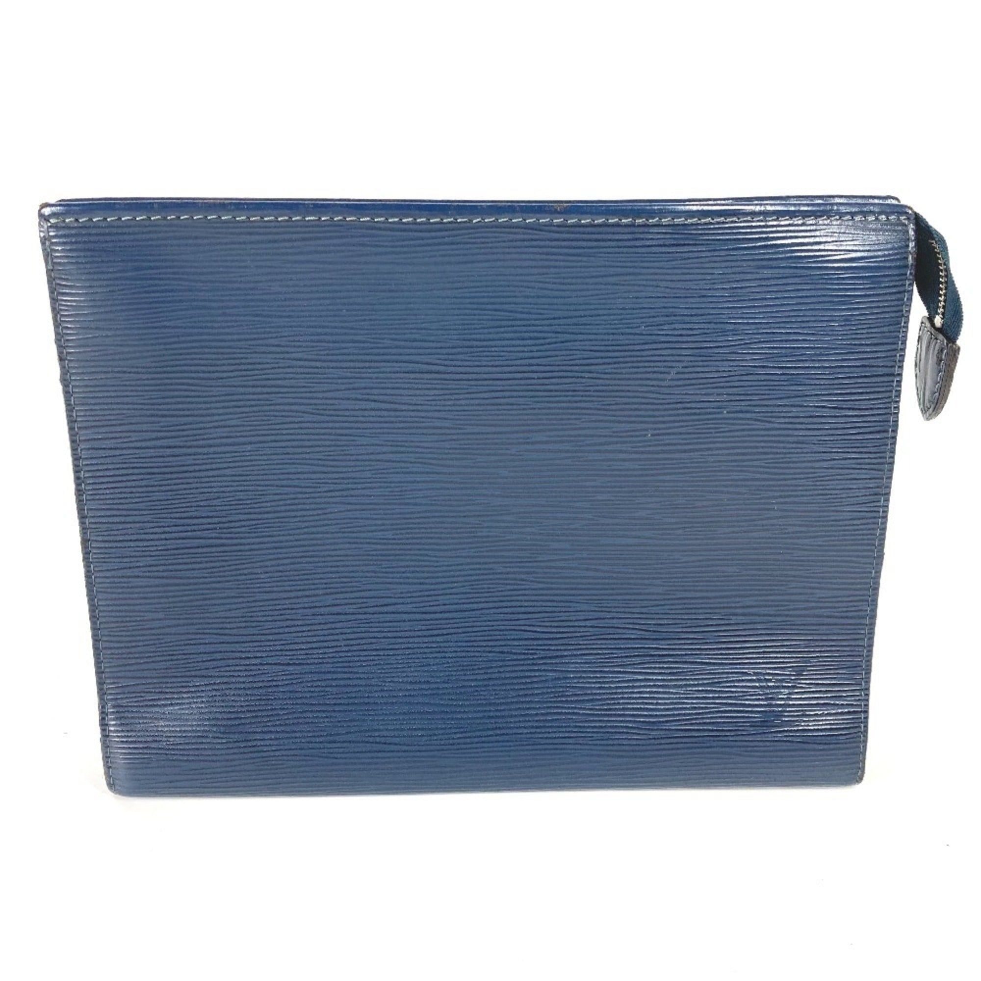Louis Vuitton Epi Navy Epi Leather Pouch (Pre-Owned)