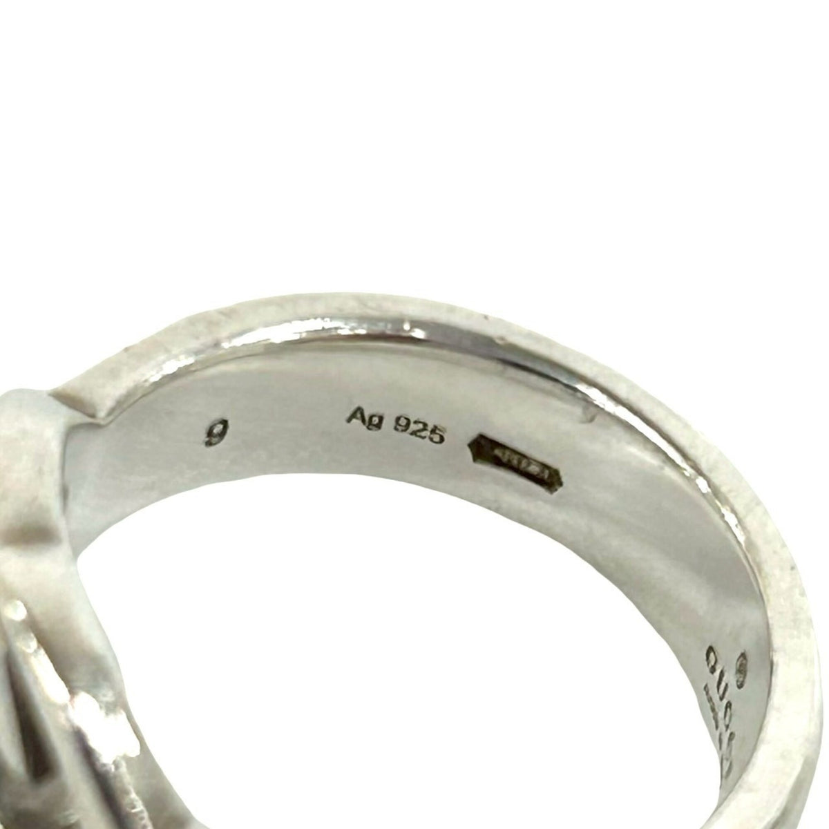 Gucci Silver Silver 925 Band Ring (Pre-Owned)